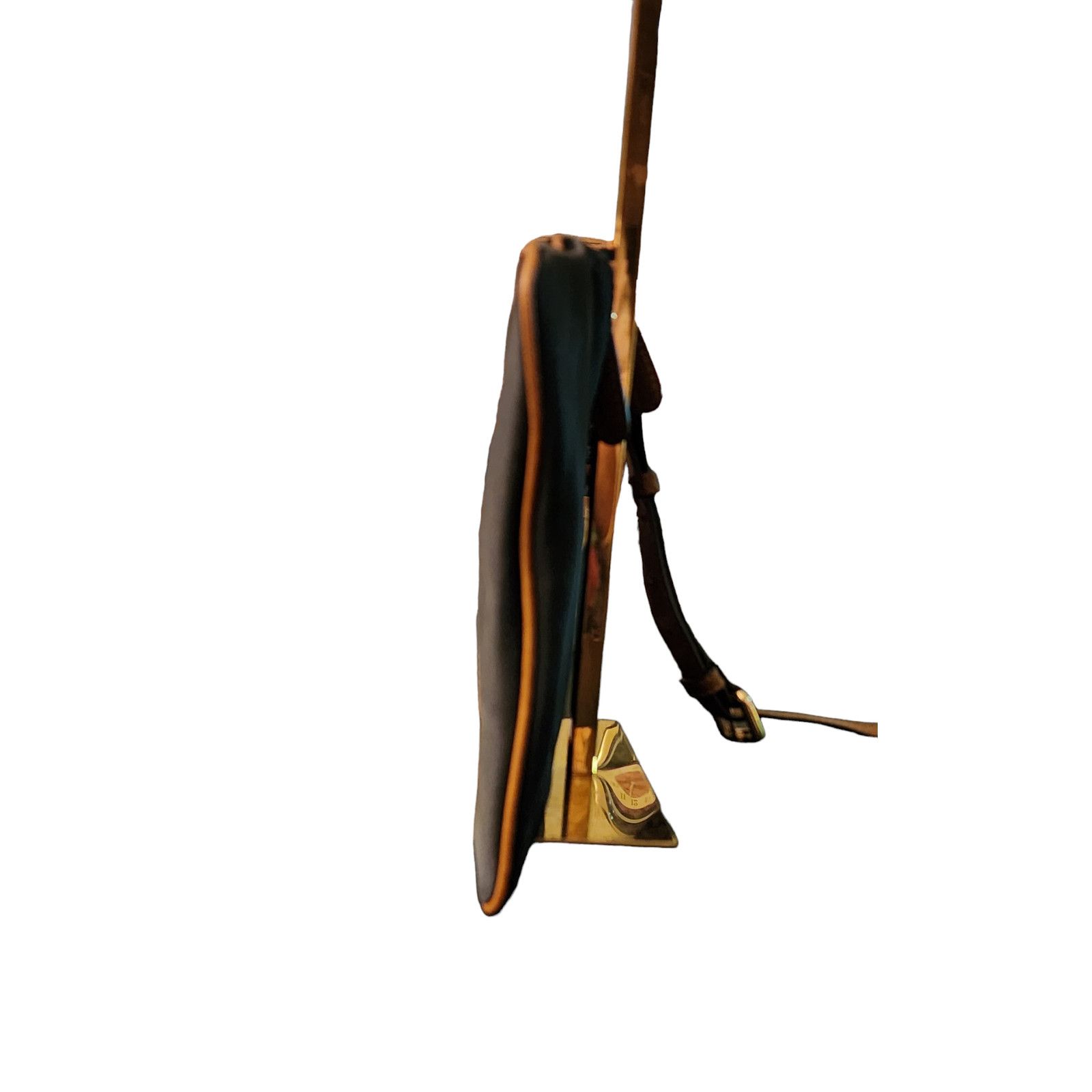 Michael Kors Michael Kors Black nylon and brown leather Crossbody Size ONE SIZE - 7 Thumbnail