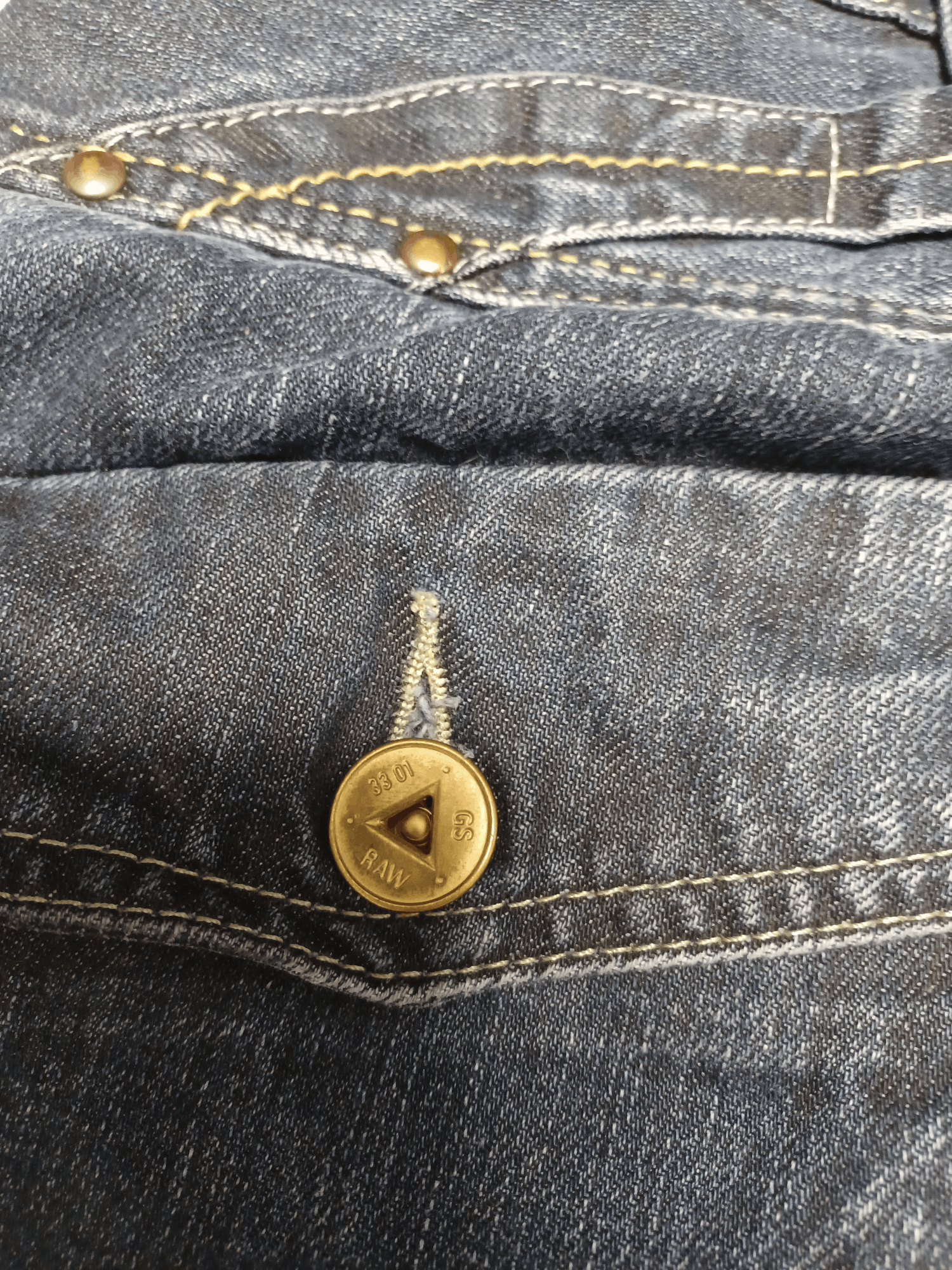 G-Star G STAR RAW 96 VINTAGE BIGLOGO W34 L 32 JEANS DENIM Size US 34 / EU 50 - 7 Thumbnail