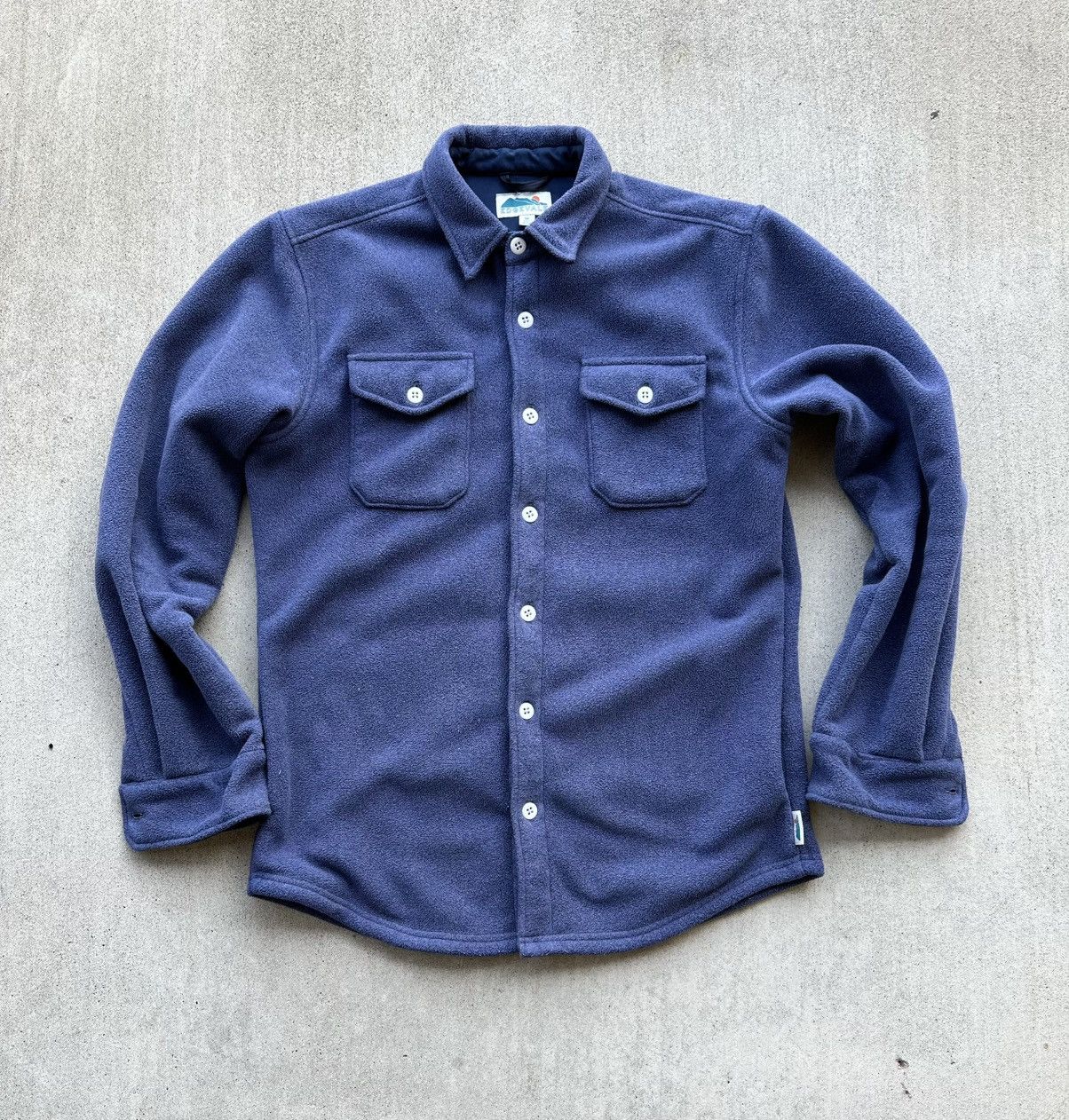 Edgevale Edgevale Fleece Jack Shirt Men Size Medium Blue Outdoor Size US M / EU 48-50 / 2 - 1 Thumbnail