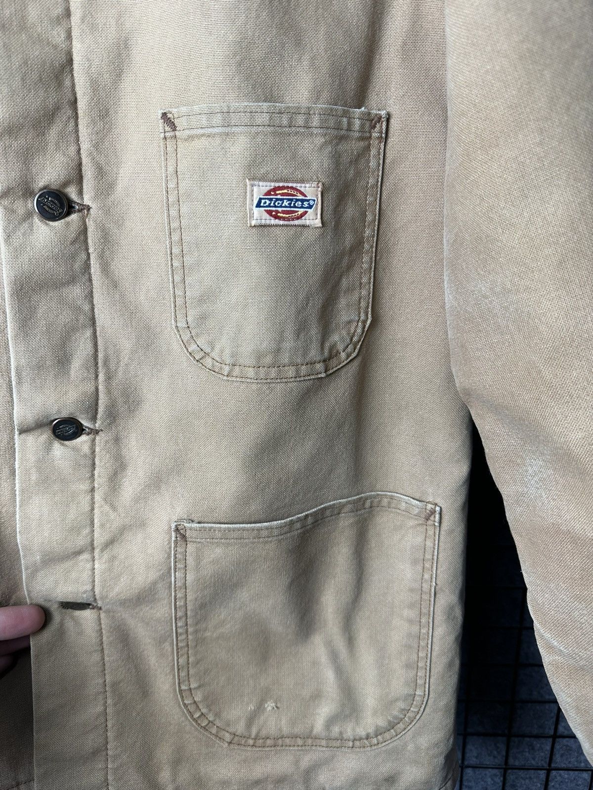 Vintage Dickies Vintage Workwear Cotton Button Up Light Jacket SizeM Size US M / EU 48-50 / 2 - 15 Thumbnail