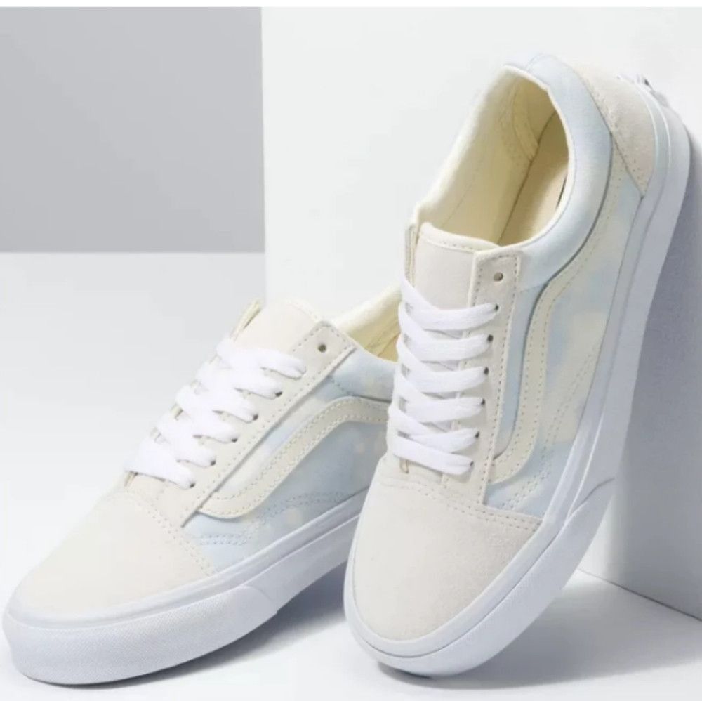 Vans Vans bleach wash ballad blue sneakers size 5 Size US 5 / IT 35 - 1 Thumbnail