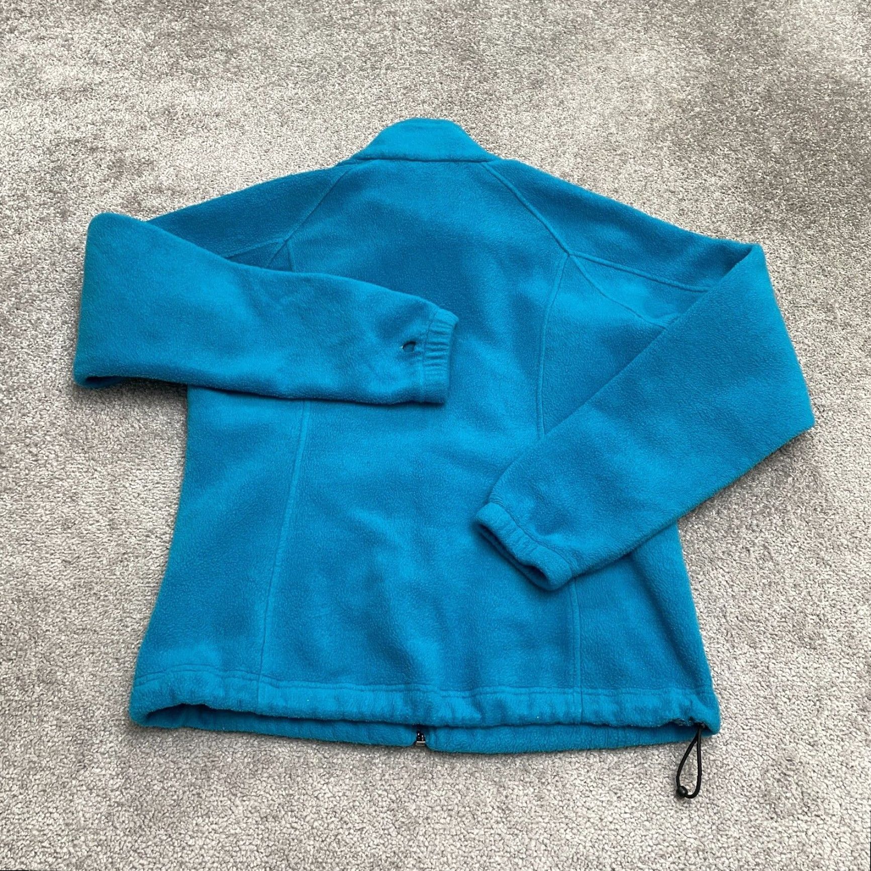 Vintage Columbia Benton Springs Fleece Jacket Womens Medium Blue Full Zip Outdoor Hiking Size M / US 6-8 / IT 42-44 - 2 Thumbnail