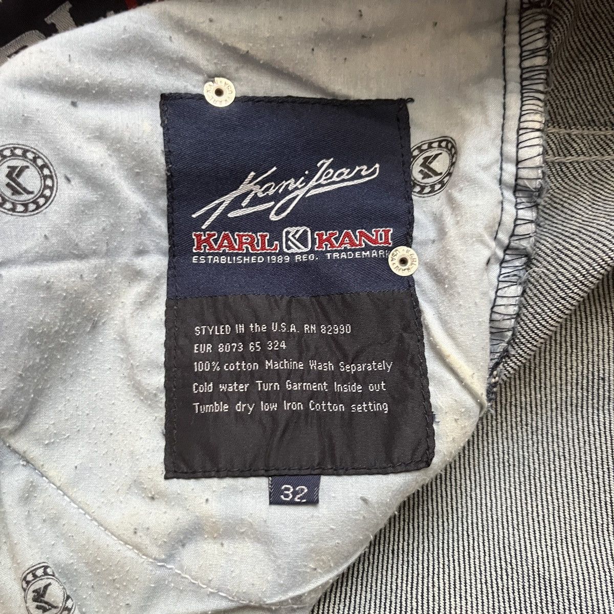 Vintage Vintage Karl Kani Rap Baggy Shorts Size US 32 / EU 48 - 9 Thumbnail