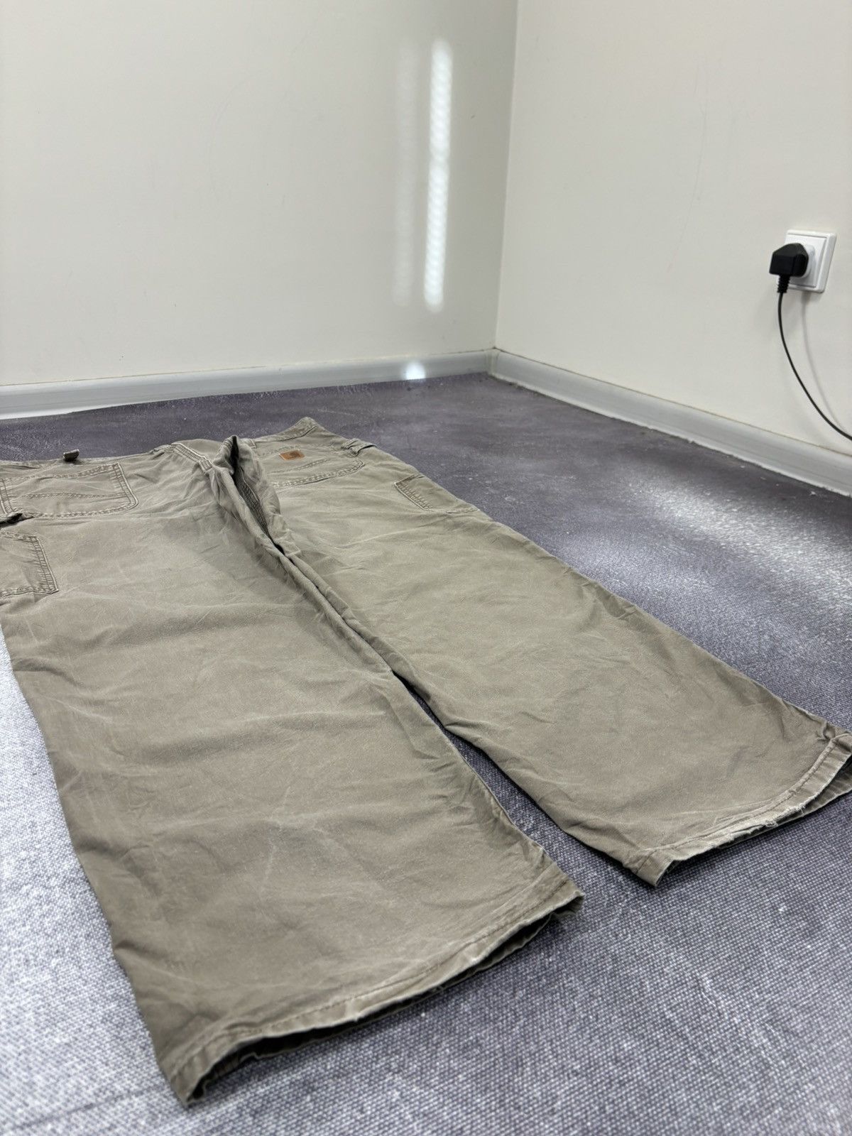 Carhartt Vintage Carhartt Original Dungaree Fit Carpenter Baggy Pants Size US 42 / EU 58 - 4 Thumbnail