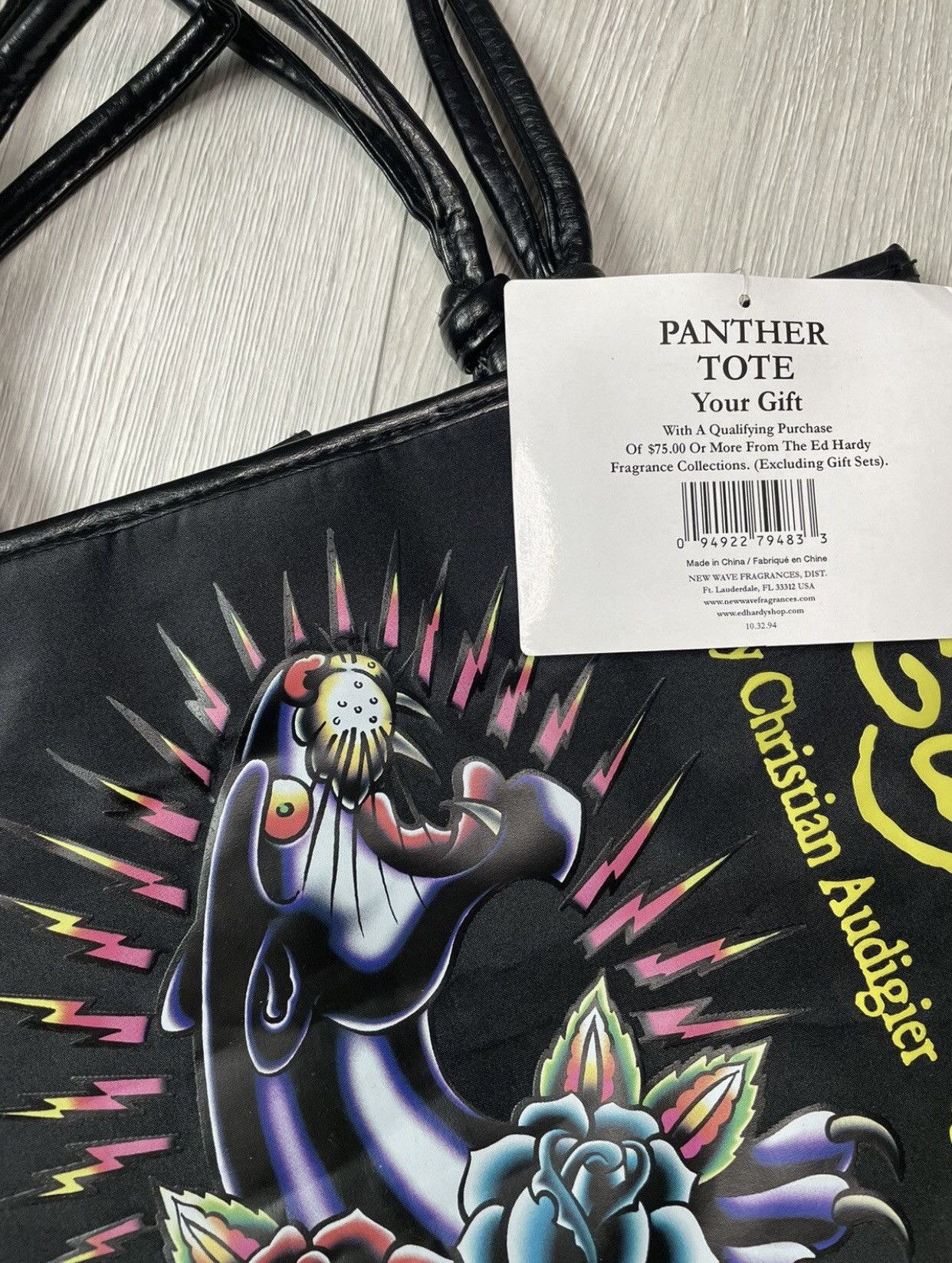 Christian Audigier × Ed Hardy × Vintage Rare ed hardy vintage shoulder tote bag Size ONE SIZE - 5 Thumbnail