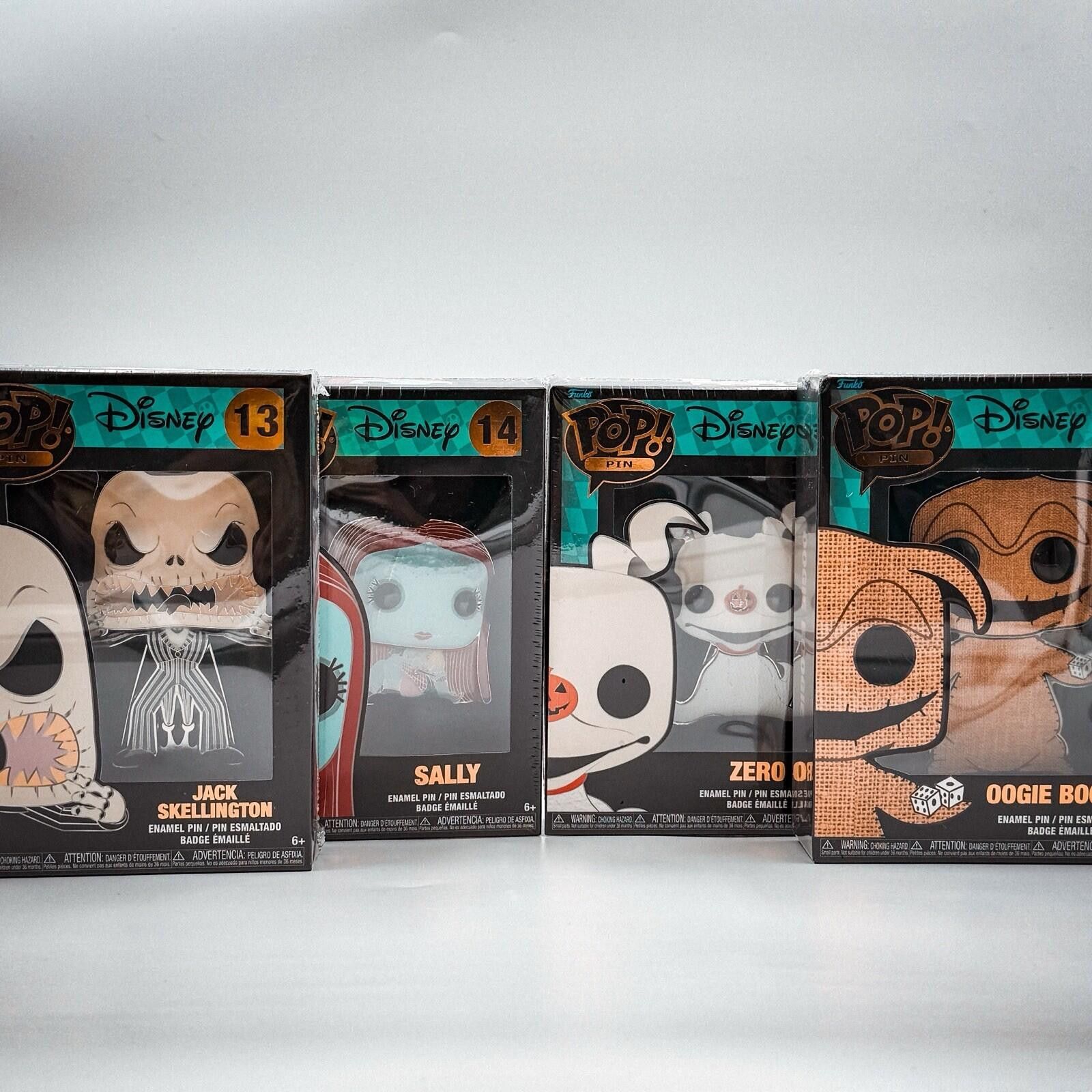 Other Funko Pop Enamel Pin 4-Pack Nightmare Before Christmas Size ONE SIZE - 1 Thumbnail