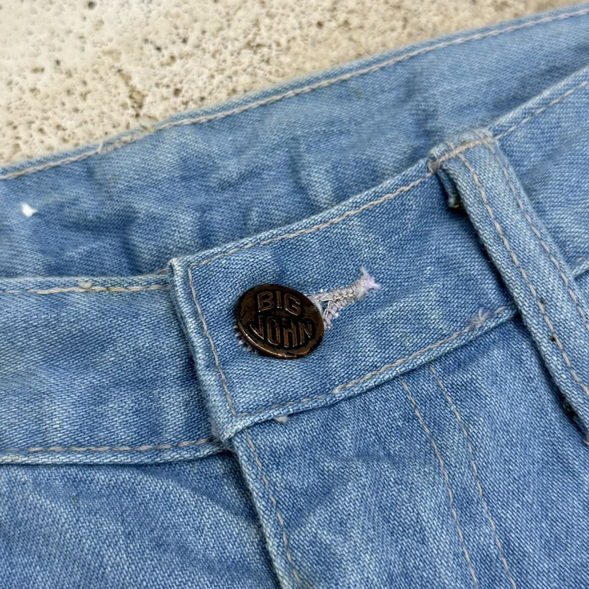 Big John Vintage Big John Bell Bottom Paint Mark Unisex Denim Pants Size US 27 - 9 Thumbnail