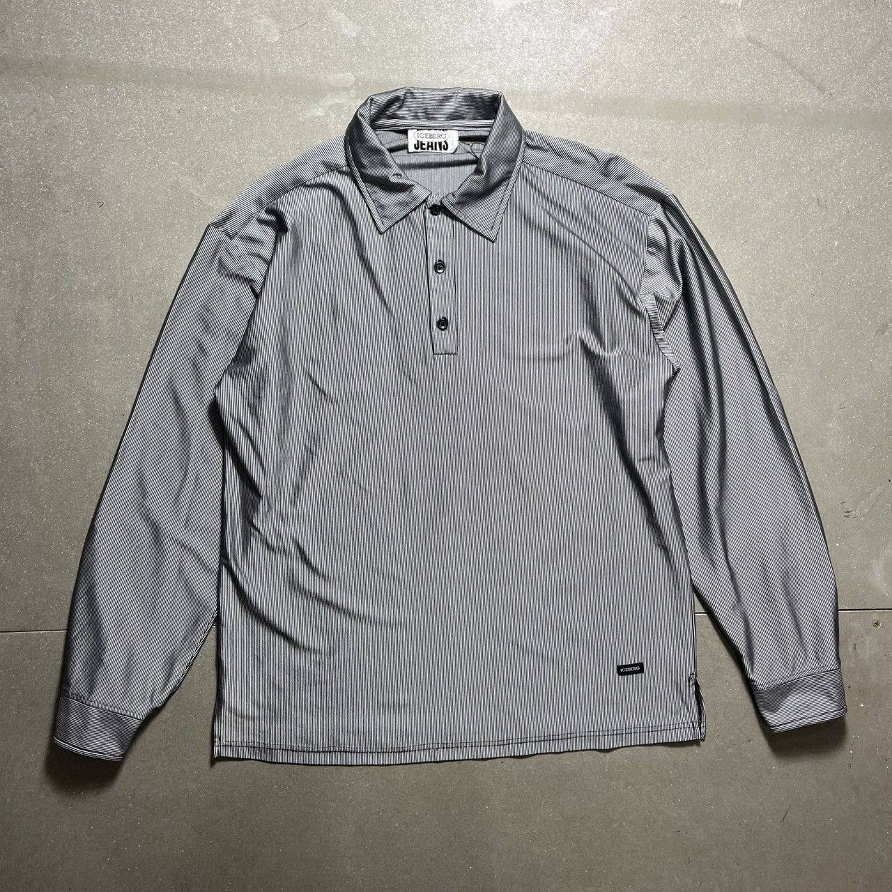 Iceberg Iceberg Striped Shirt Size US L / EU 52-54 / 3 - 1 Thumbnail