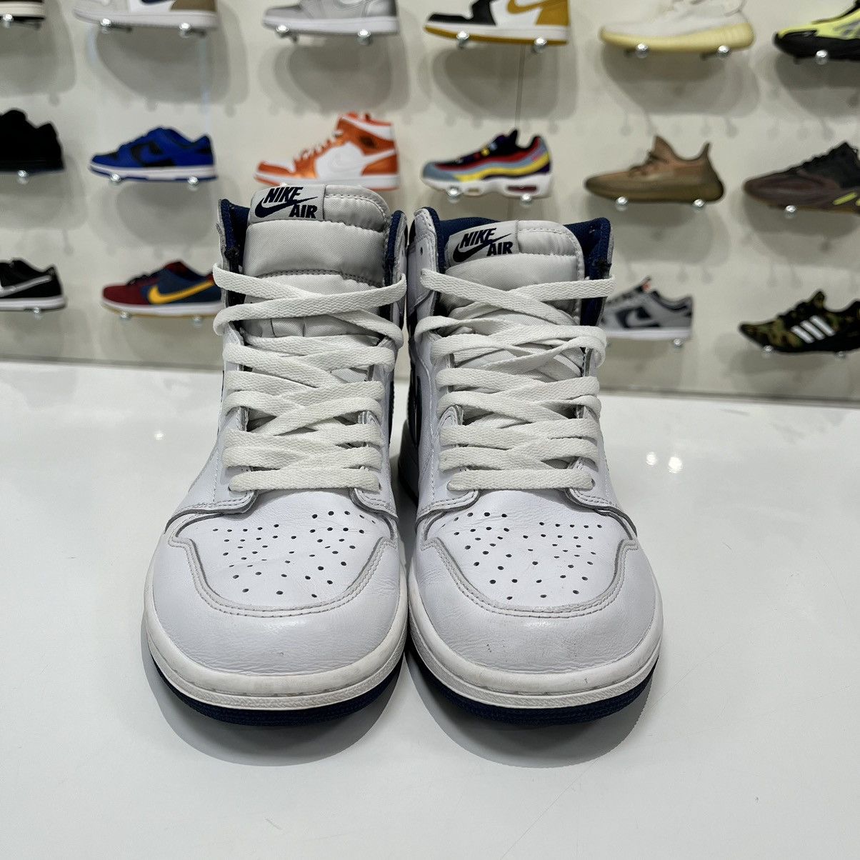 Nike Air Jordan 1 Retro Metallic Navy (2016) Size US 10 / EU 43 - 7 Thumbnail