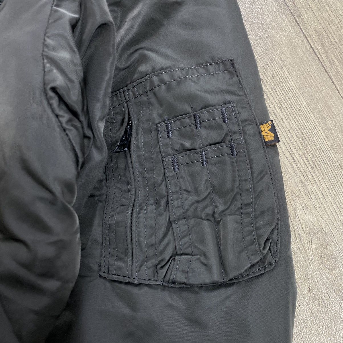 Alpha Industries 🇺🇸Vintage Alpha Industries CWU 45/P Army Flight Bomber Jacket Size US XL / EU 56 / 4 - 5 Thumbnail