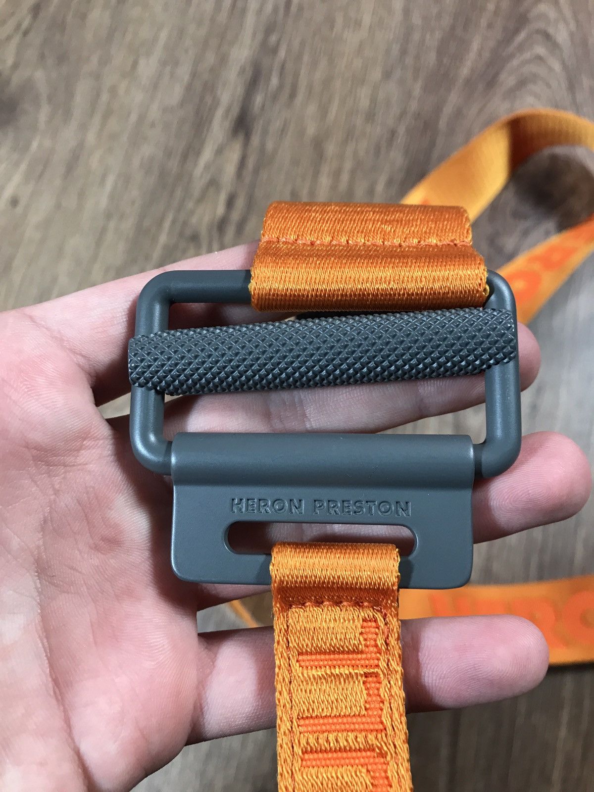Heron Preston Heron Preston New Tape Logo Patch-Detail Belt Size ONE SIZE - 11 Thumbnail