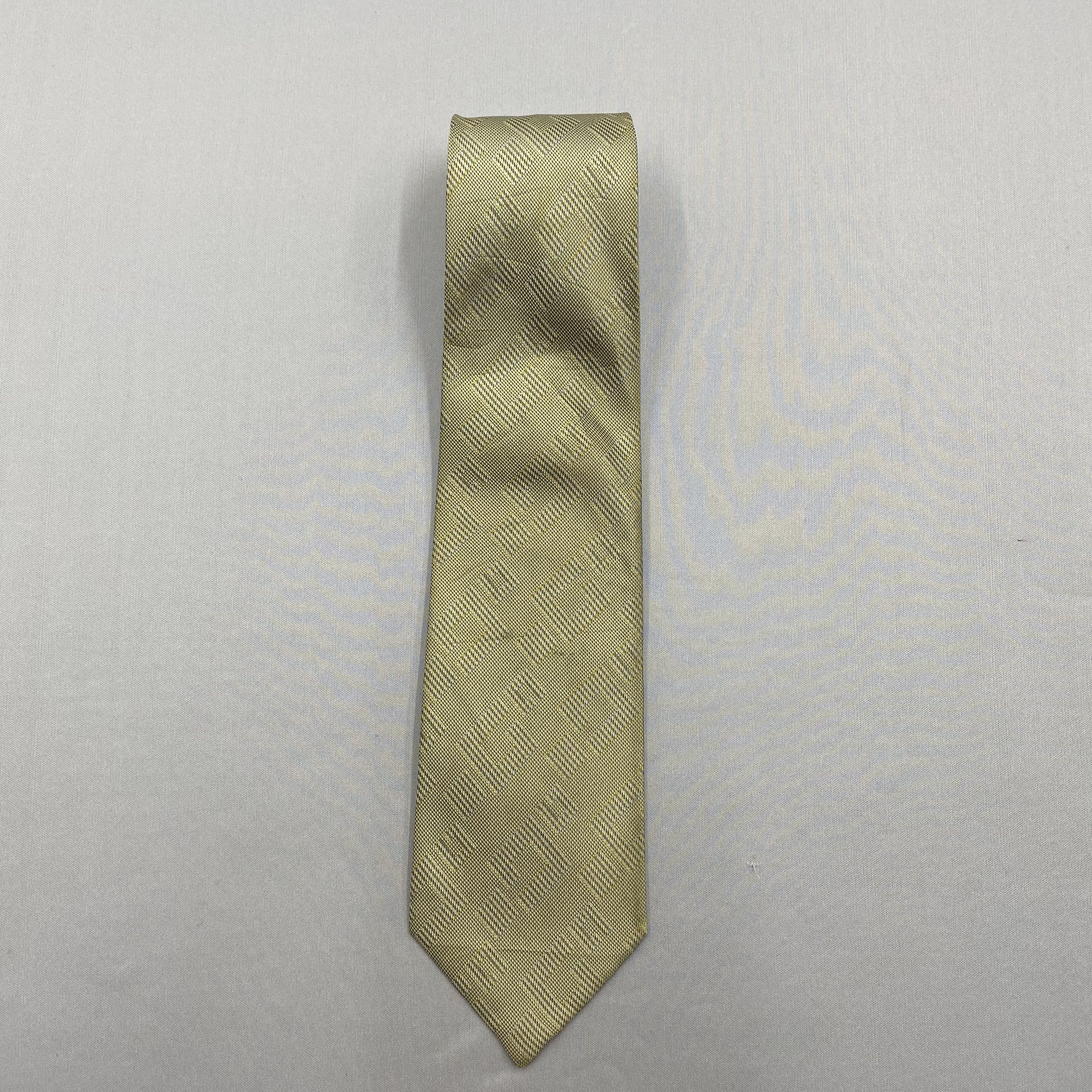 Japanese Brand Vintage Gucci SILK Necktie Cravate Pure Silk Neck Tie Size ONE SIZE - 3 Thumbnail