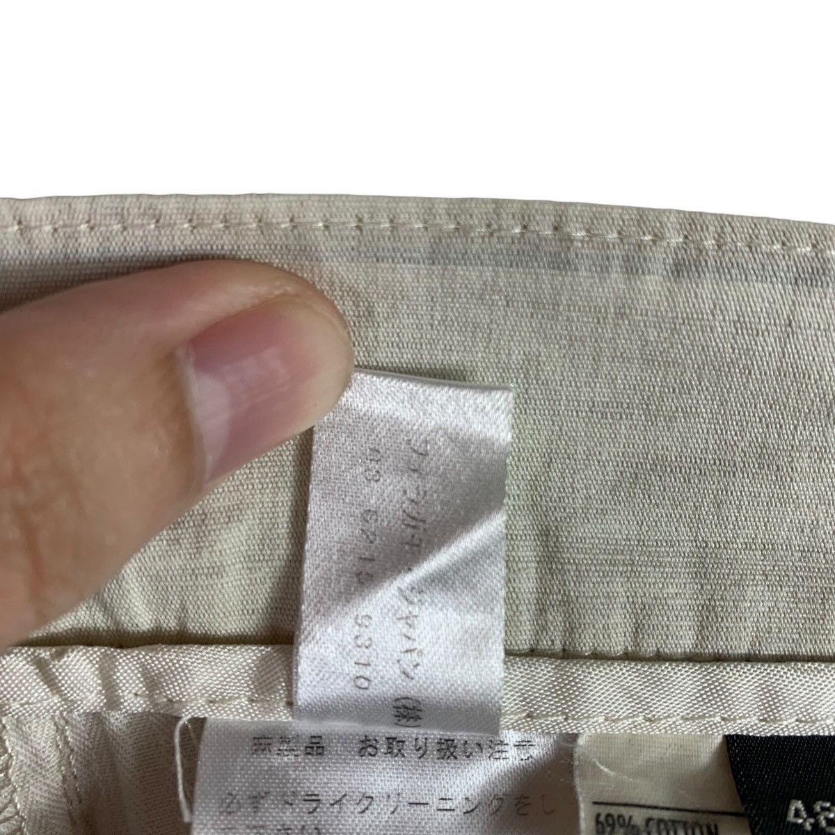 Vintage SALVATORE FERRAGAMO stripe linen pants