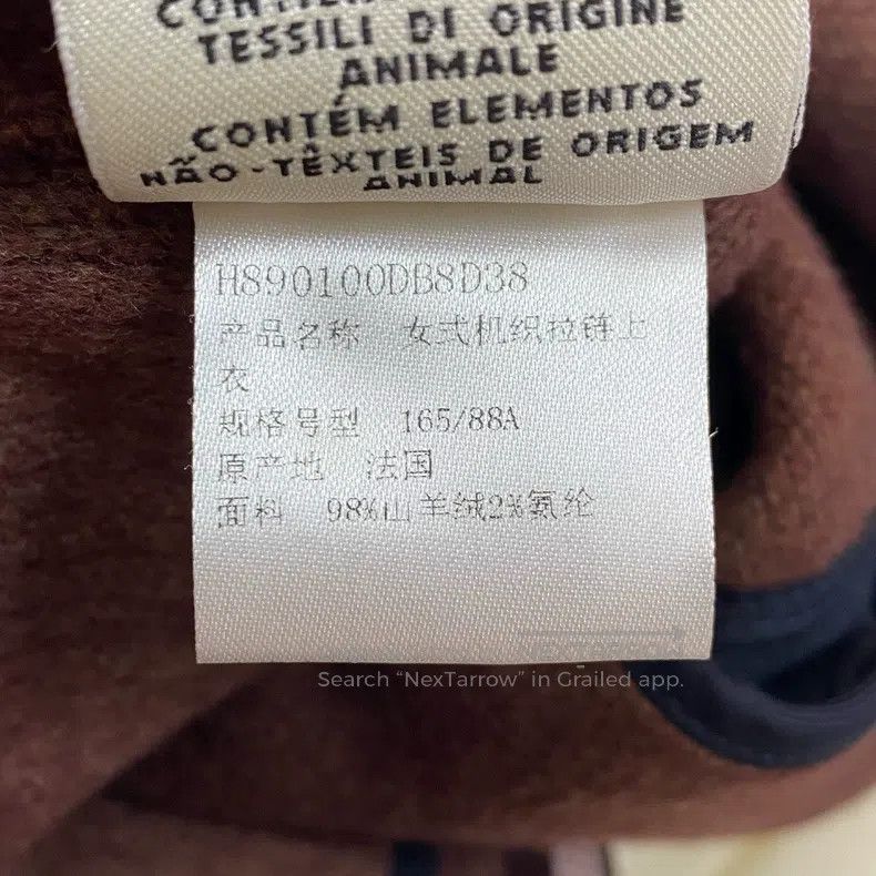 Hermes Hermes Cashmere Zip-Up Cardigan Jacket Size XS / US 0-2 / IT 36-38 - 6 Thumbnail
