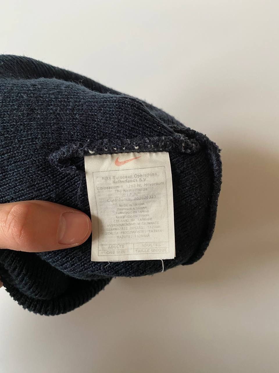 Nike Vintage Nike Winter Hat small logo OS Size ONE SIZE - 3 Thumbnail