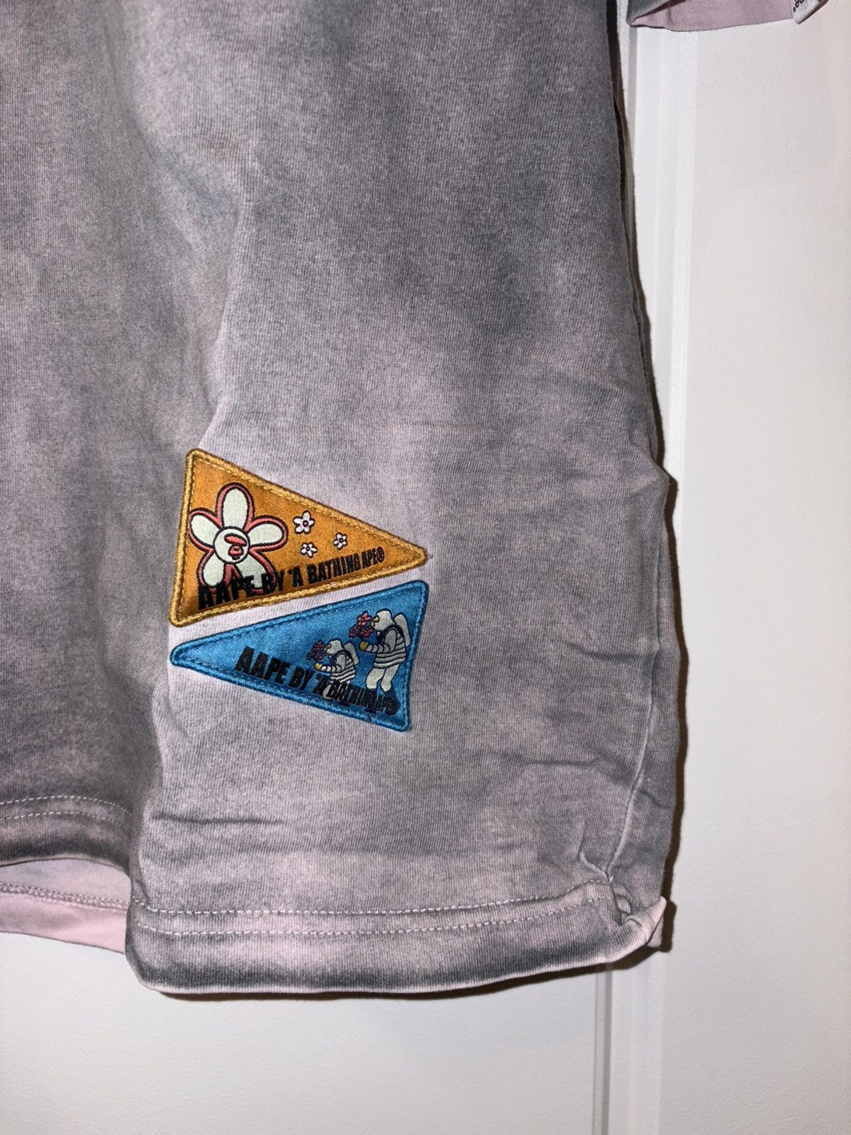 Aape AAPE BY A Bathing Ape “AAPE UNVS Peace Flower” Tee Size US L / EU 52-54 / 3 - 4 Thumbnail