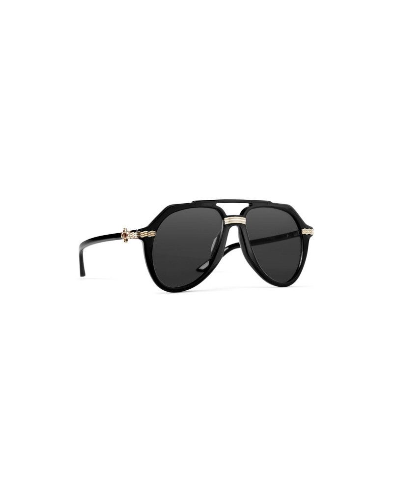 Casablanca o1mle0126 Size: OS / Unisex Sunglasses in Black/Gold Size ONE SIZE - 1 Thumbnail
