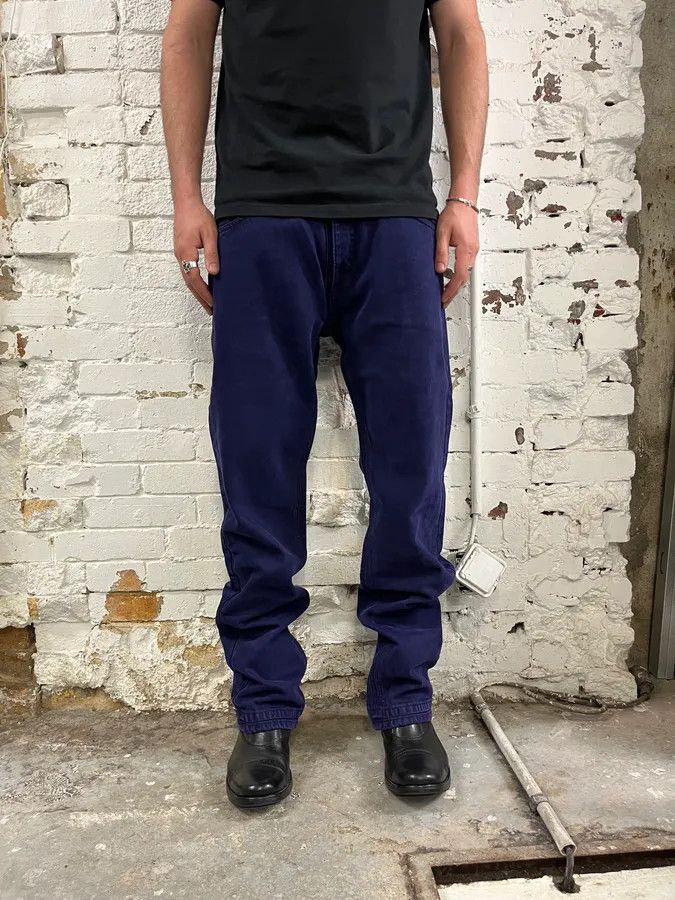 Y/Project Y-Project Double Layering Purple Denim Jeans Size US 34 / EU 50 - 2 Thumbnail