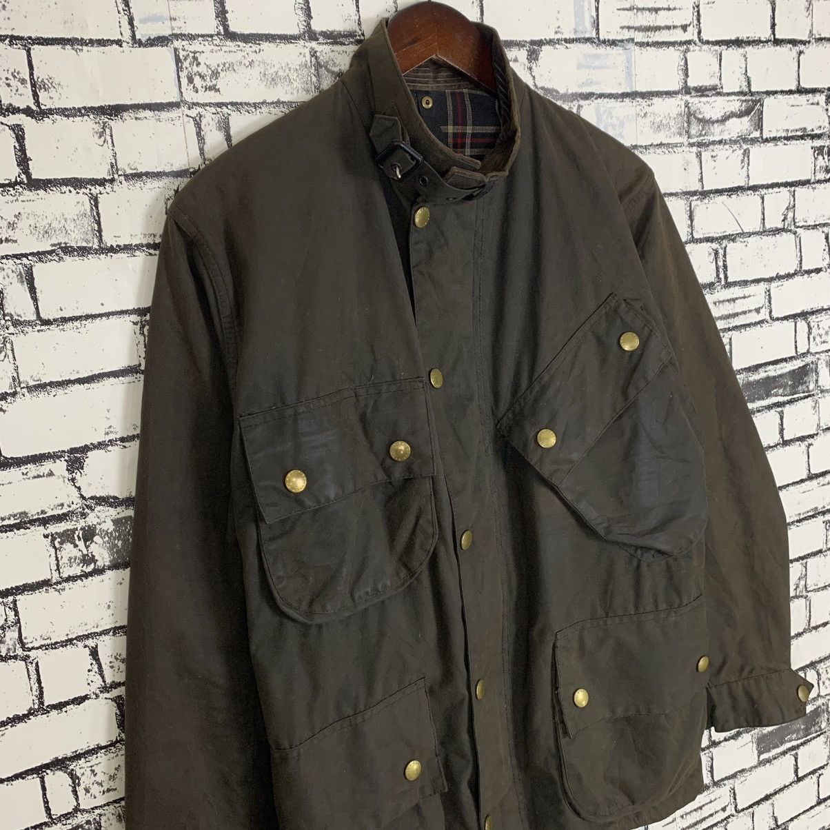Barbour Vintage Barbour Waxed Cotton Jacket Size US M / EU 48-50 / 2 - 4 Thumbnail