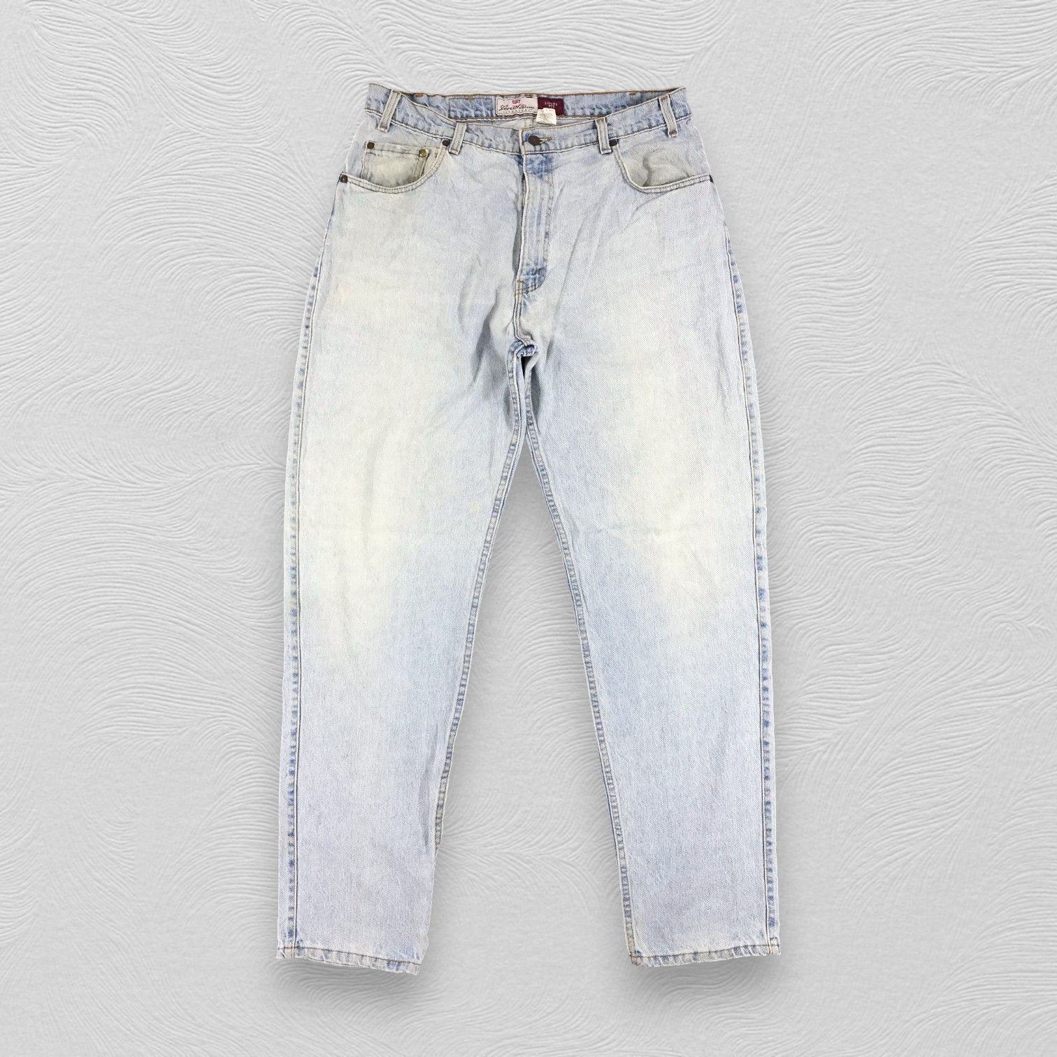 Levi's Vintage Levi's Jeans 545 Loose Fit Light Wash Denim KJ279 Size US 37 - 1 Thumbnail