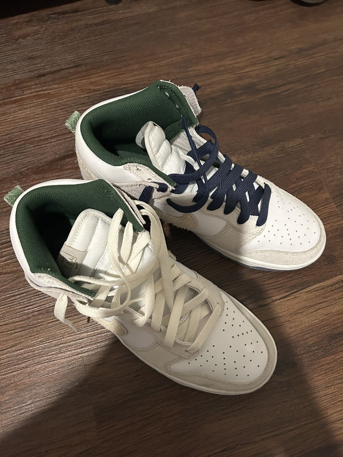 Nike tan nike high dunks Size US 8 / EU 41 - 1 Thumbnail