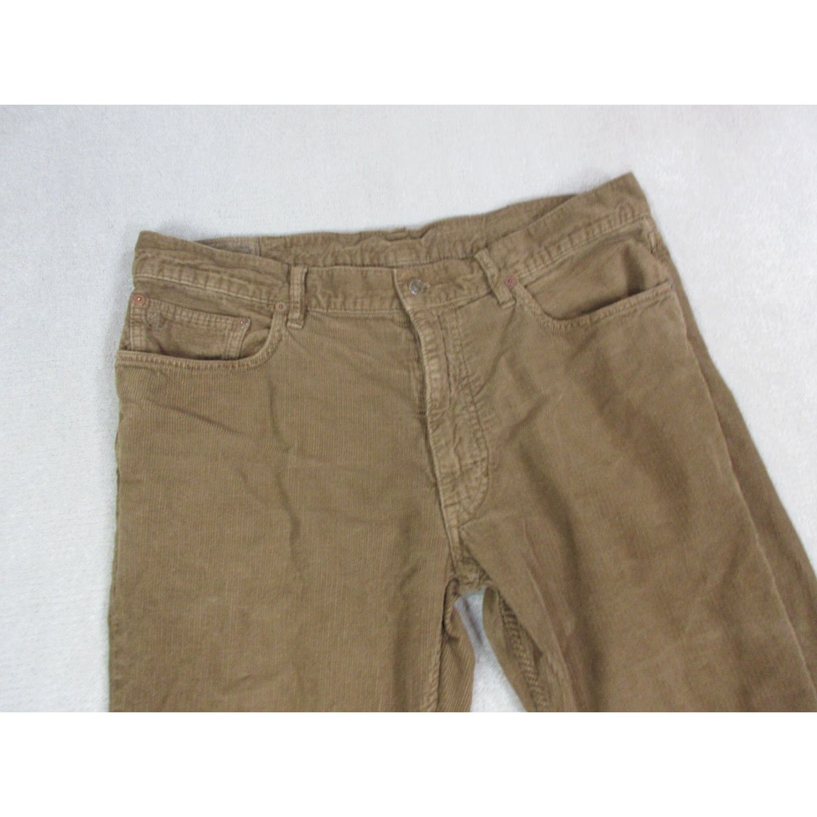 Polo Ralph Lauren Polo Ralph Lauren Pants Mens 36x32 Corduroy Brown Chinos Flat Front Trousers Square Logo Casual Autumn Winter Spring Summer Size US M / EU 48-50 / 2 - 5 Thumbnail
