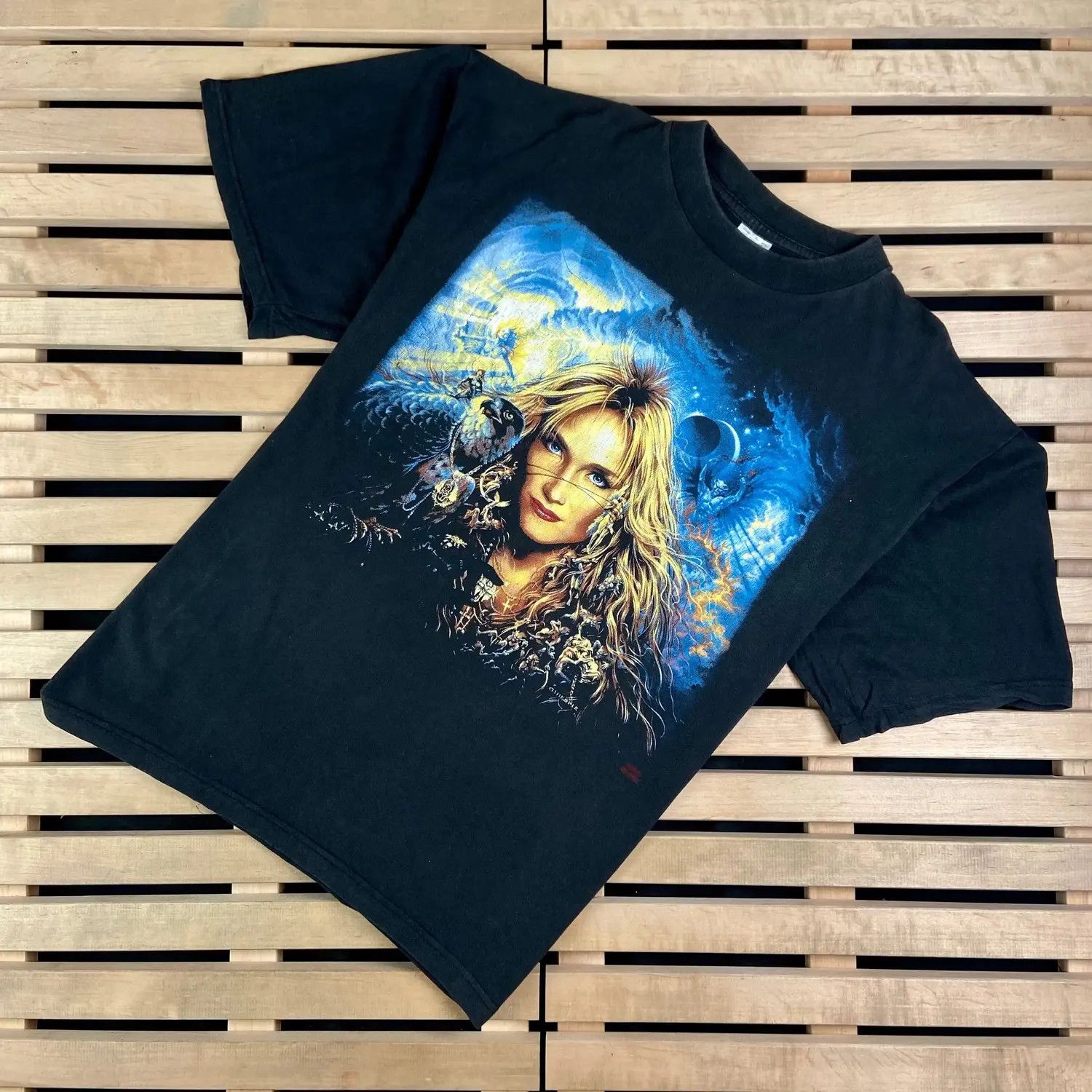 Band Tees Mens Vintage T Shirt Doro Tour 1993 Size XL Size US XL / EU 56 / 4 - 1 Thumbnail