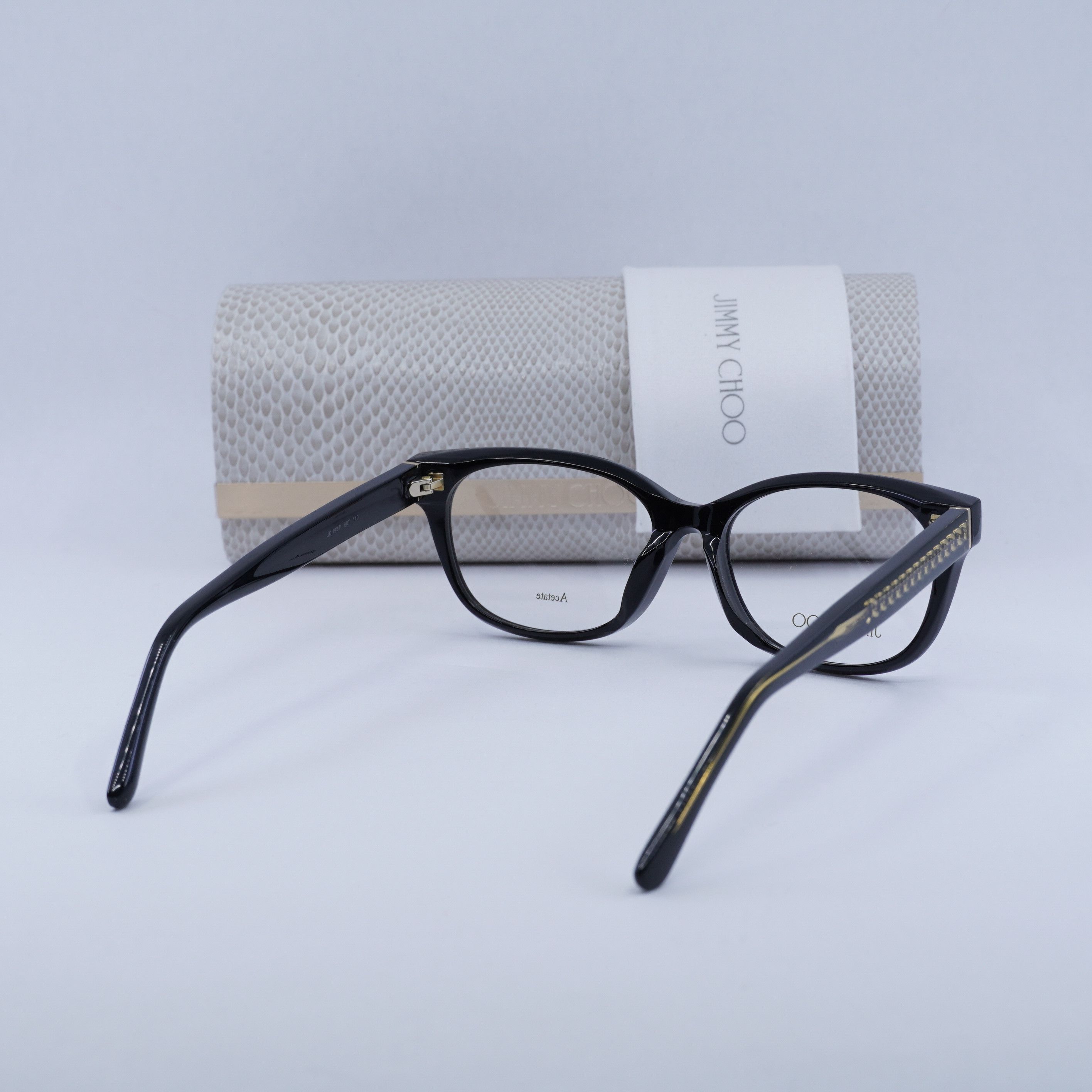 Jimmy Choo Jimmy Choo JC198/F 0807 00 Eyeglasses 52mm Size ONE SIZE - 9 Thumbnail