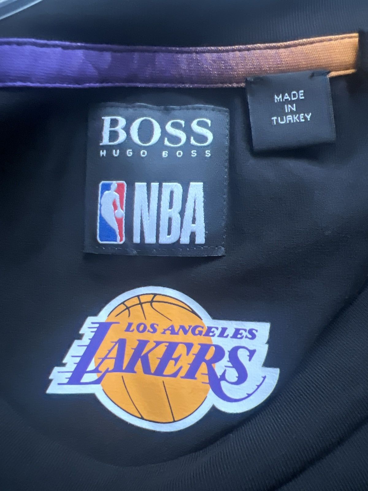 Hugo Boss × NBA Hugo Boss x Lakers Long Sleeve Tee Size US XL / EU 56 / 4 - 3 Thumbnail