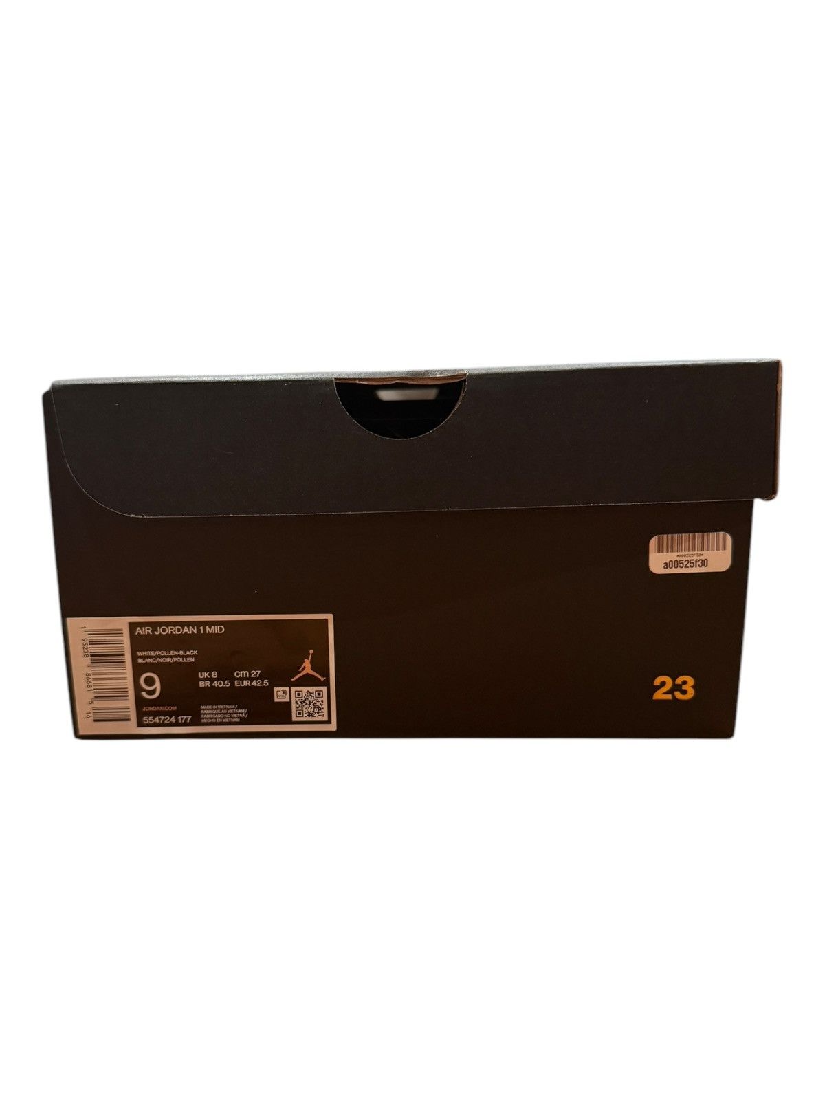 Jordan Brand × Nike Jordan 1 Mid ‘White Pollen Black’ Size US 9 / EU 42 - 9 Thumbnail