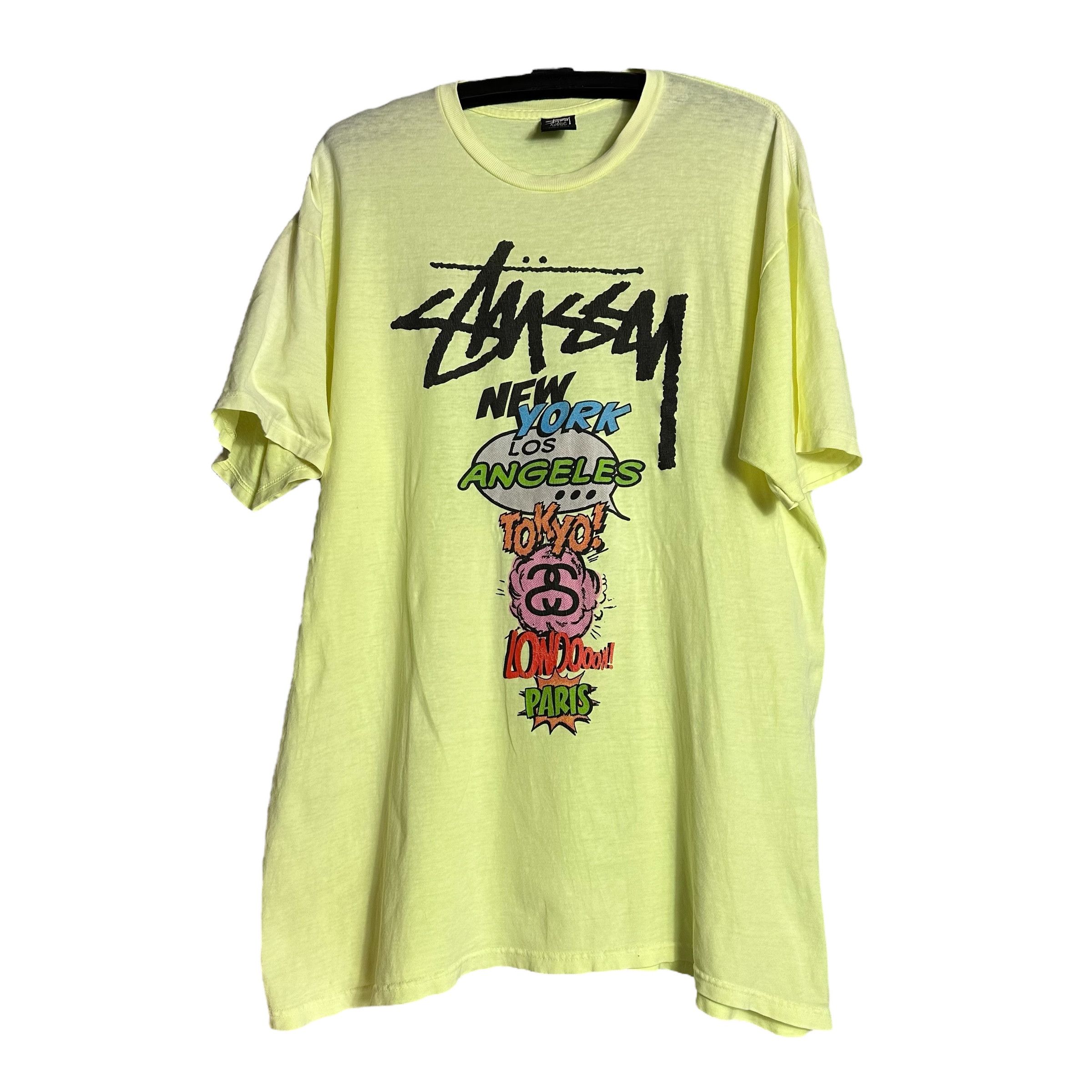 Stussy 🔥RARE🔥Vintage Stussy World Tour T-shirt Size US XL / EU 56 / 4 - 1 Thumbnail