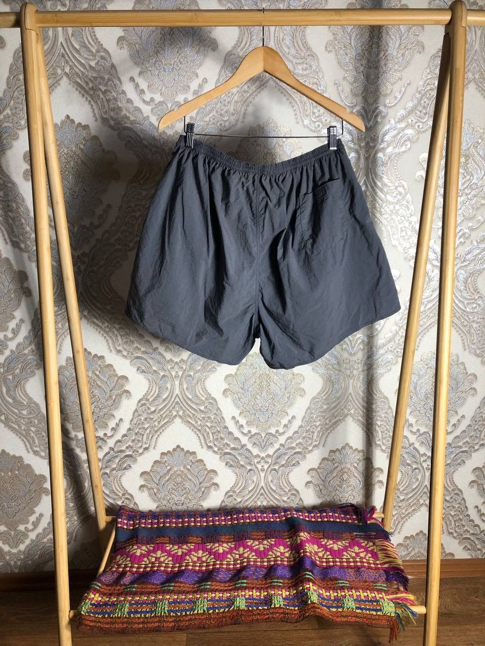 Nike × Vintage VERY RARR NIKE CHALLENGE COURT NYLON SHORTS DRILL RETRO 90s Size US 36 / EU 52 - 7 Thumbnail