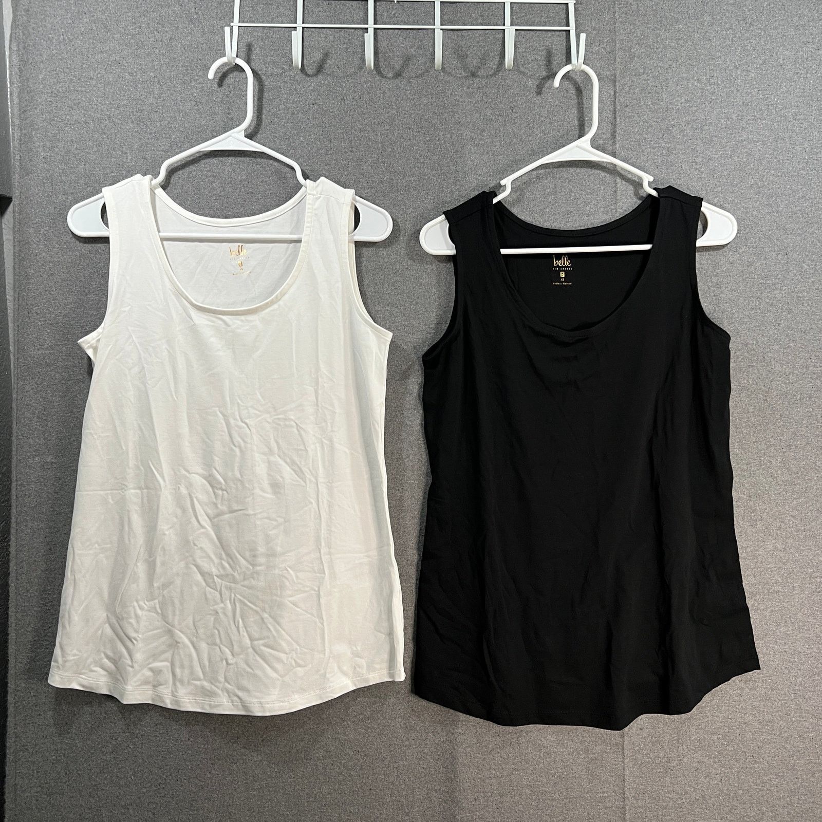 Other Belle by Kim Gravel Knit Set of 2 Tanks Primabelle White/ Size XS / US 0-2 / IT 36-38 - 1 Thumbnail