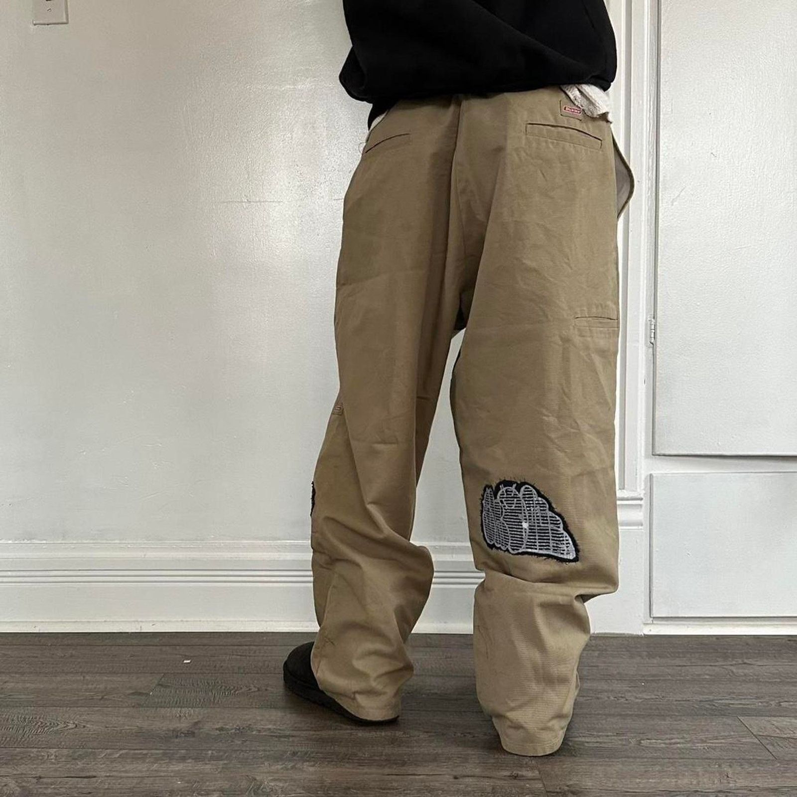 Dickies Frantic Graffiti Ski Skate Baggy Patch Dickies Pant Size US 38 / EU 54 - 3 Thumbnail