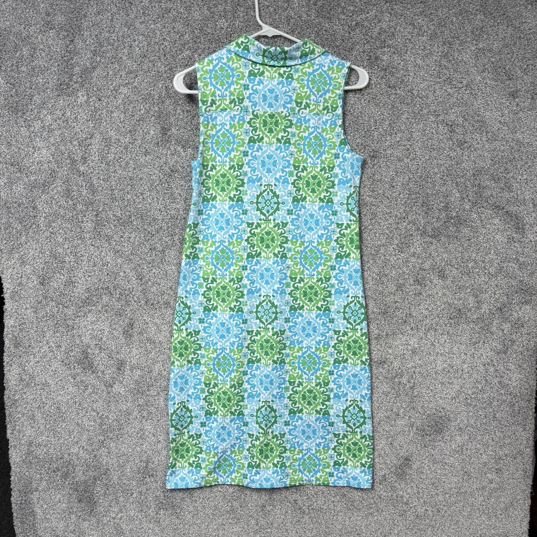 Talbots Talbots Dress S Medallion Tiles Preppy Office Church Polished Classic Summer Size S / US 4 / IT 40 - 2 Thumbnail
