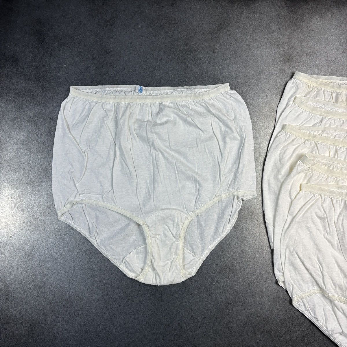 JCPenney × Vintage Lot of 10 1970s Underwear Vintage JC Penney White Cotton 70s Size ONE SIZE - 8 Thumbnail