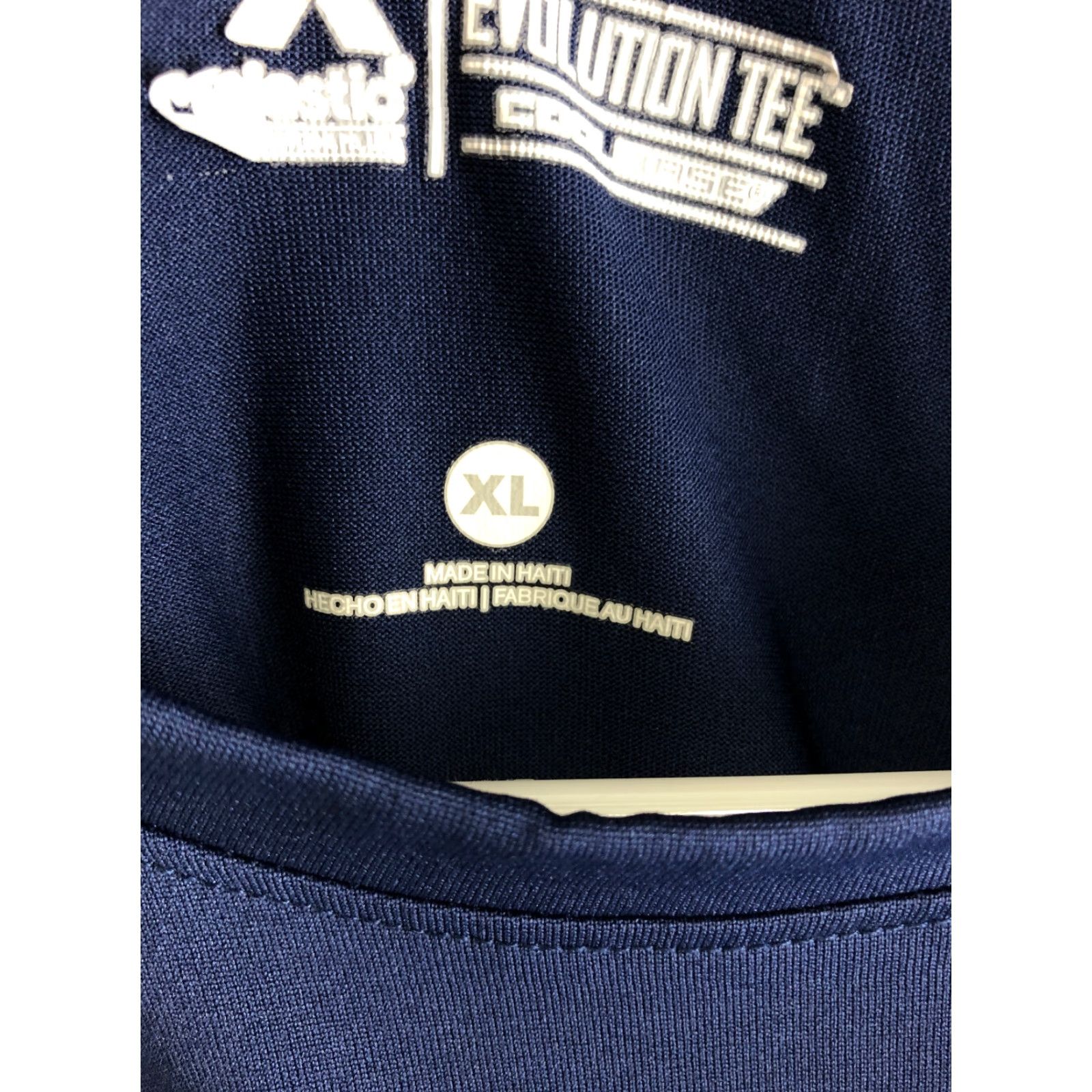Vintage Majestic T Shirt Mens XL Blue Raptors Graphic Crew Neck Short Sleeve 90s Sports Logo (Blue) Pear Initially Size US XL / EU 56 / 4 - 6 Thumbnail