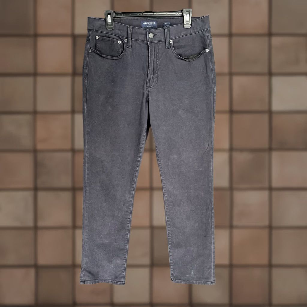 Lucky Brand Lucky Brand Pants Mens 34 Blue Size 34x30 Stretch Casual Dark Wash Size US 34 / EU 50 - 1 Thumbnail