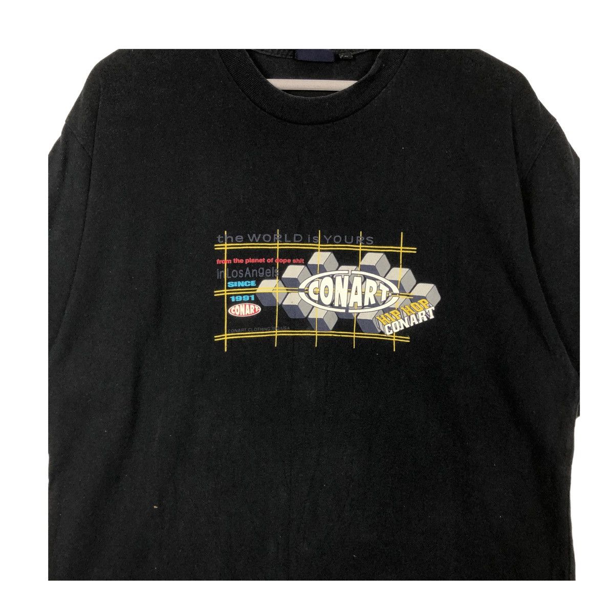 Rap Tees × Vintage 💥90s CONART HIP HOP TEE Size US L / EU 52-54 / 3 - 6 Thumbnail