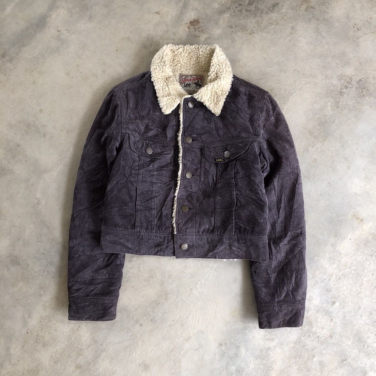 LEE Storm Rider Corduroy Sherpa Trucker Jacket