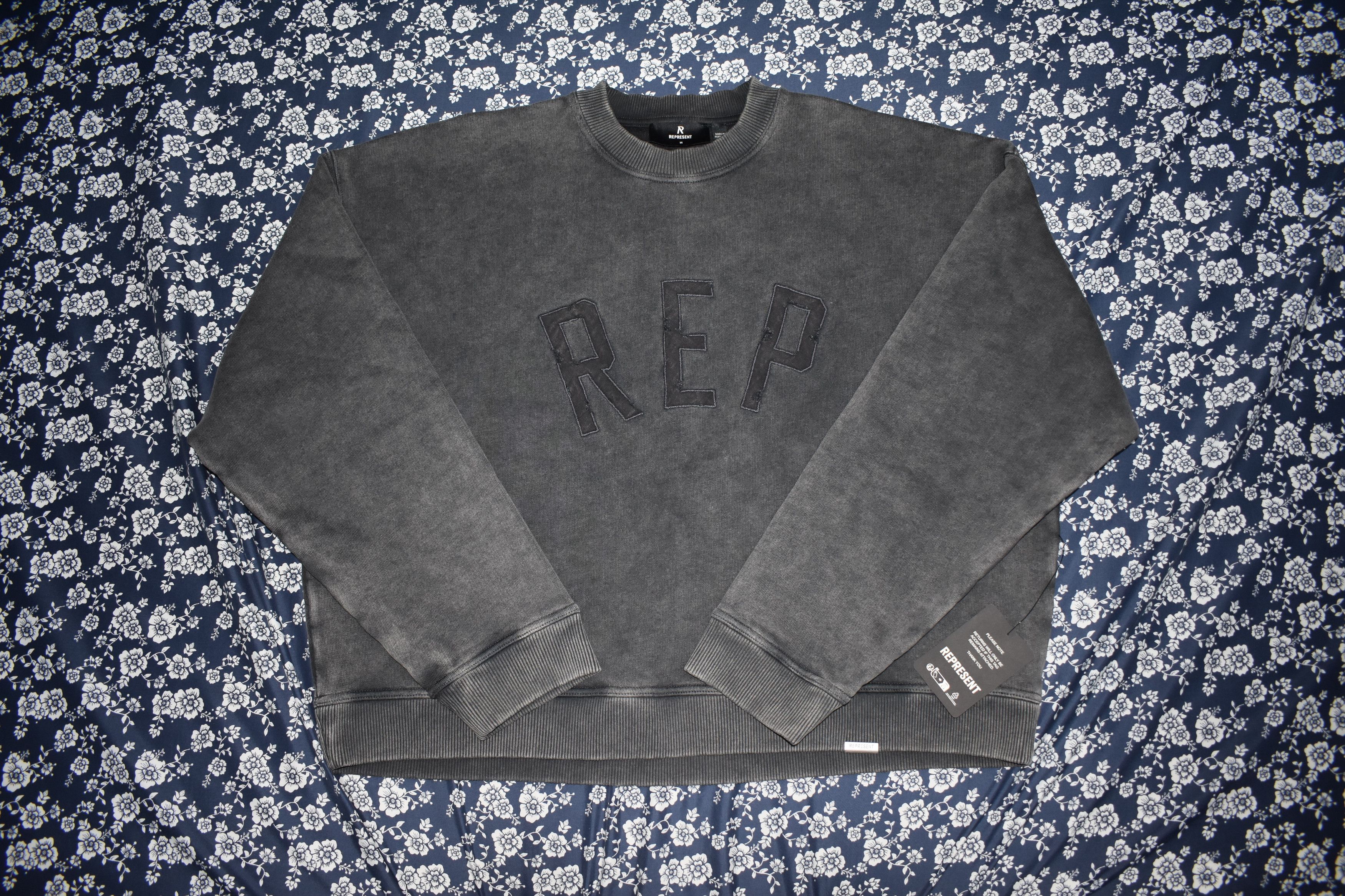 Represent Clo. Rep Applique Sweater Size US M / EU 48-50 / 2 - 2 Thumbnail