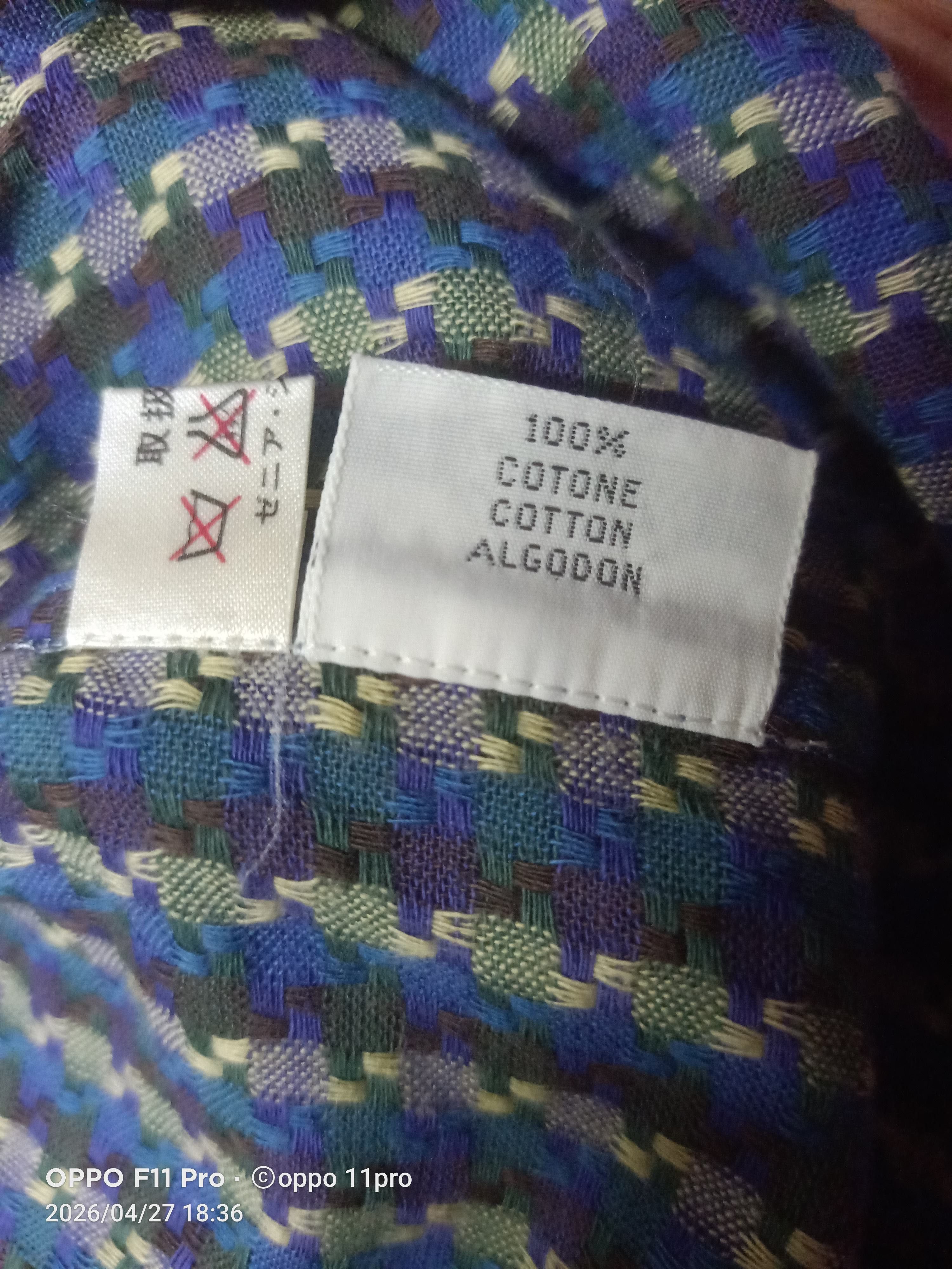 Ermenegildo Zegna 💥Vintage Ermenegildo Zegna Men Button Up 💥 Size US L / EU 52-54 / 3 - 8 Thumbnail
