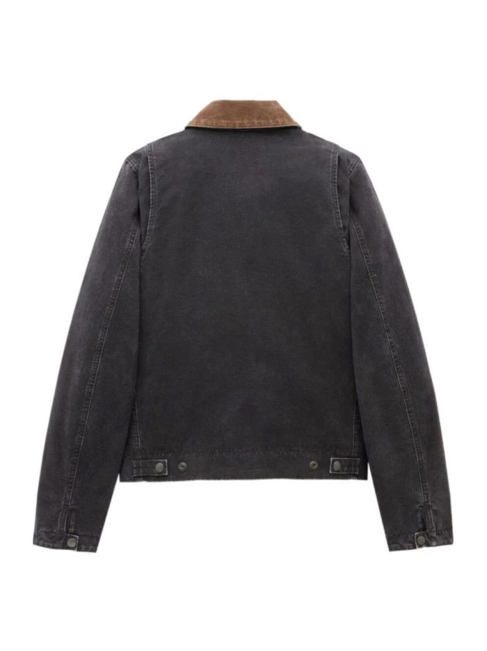 Saint Laurent Paris o1s1wg110326 Buttoned Long-Sleeved Work Jacket in Black Size US S / EU 44-46 / 1 - 2 Thumbnail