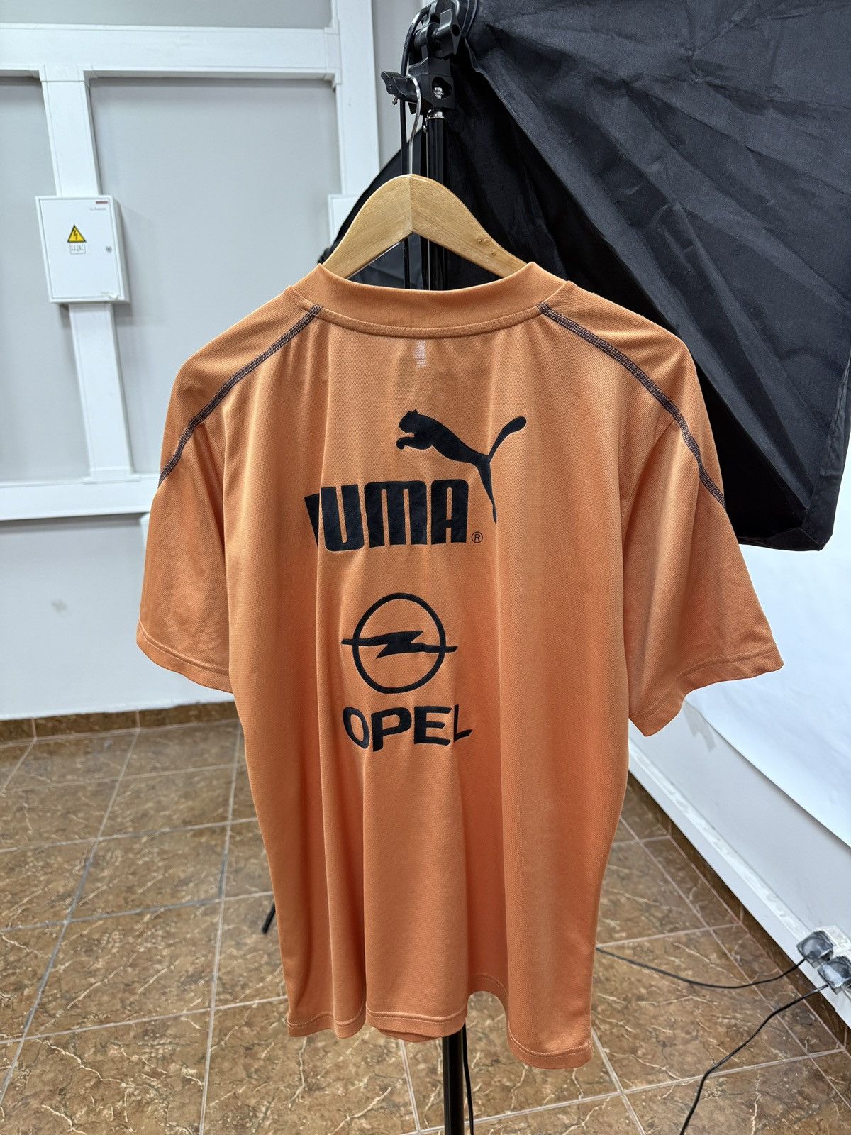 Puma 🇨🇭Vintage 90s Puma Switzerland Opel Suisse Soccer Jersey Y2K Size US M / EU 48-50 / 2 - 2 Thumbnail
