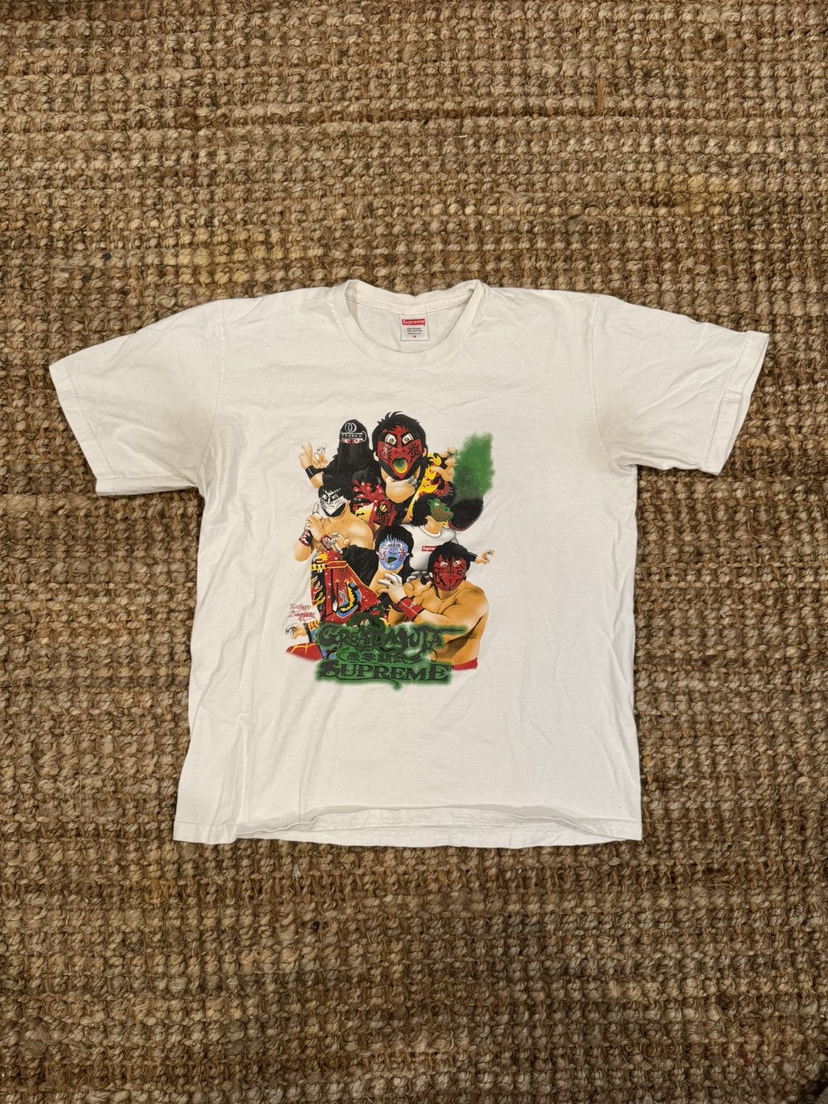 Supreme White Supreme Muta Tee Shirt Size US M / EU 48-50 / 2 - 1 Thumbnail