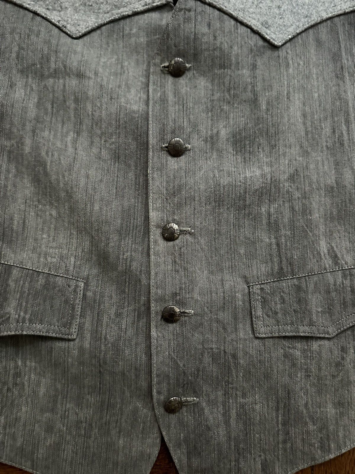 Pendleton Vintage Pendleton High Grade Western Wear Vest - Wool Denim Size US XL / EU 56 / 4 - 4 Thumbnail
