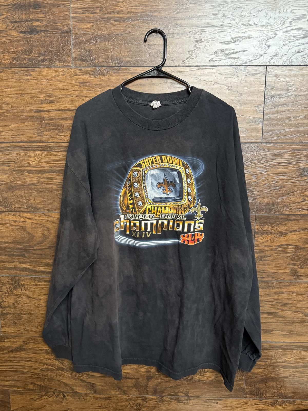 Designer NFL Saints Super Bowl Ring Superbowl Champs XLIV - XXL Size US XXL / EU 58 / 5 - 1 Thumbnail
