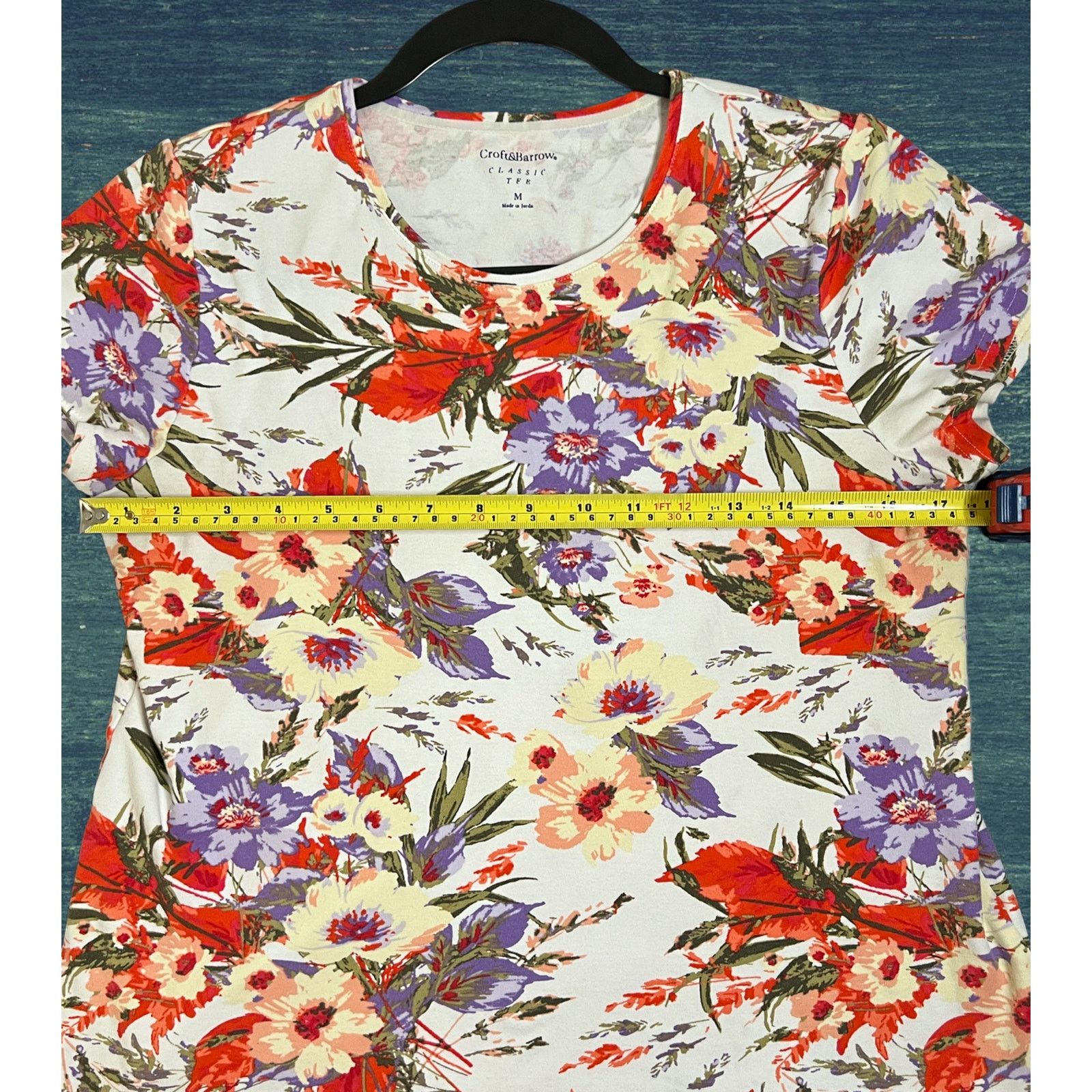Croft & Barrow Flowers and Roses Croft & Barrow Shirt Size M / US 6-8 / IT 42-44 - 6 Thumbnail