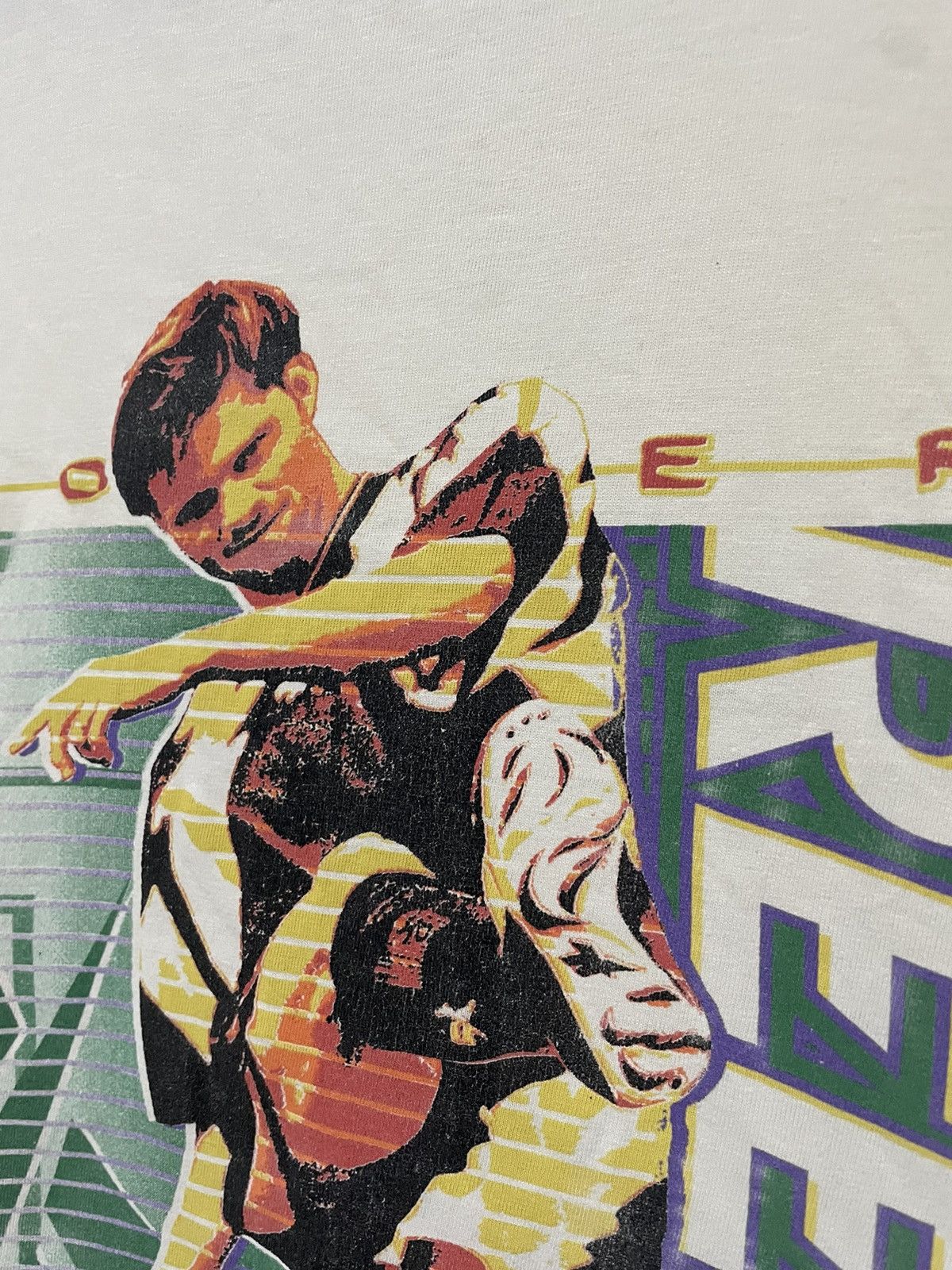 Reebok × Vintage Reebok 90s Eric Wynalda Fotball USA Vintage T-Shirt Jersey Size US S / EU 44-46 / 1 - 5 Thumbnail