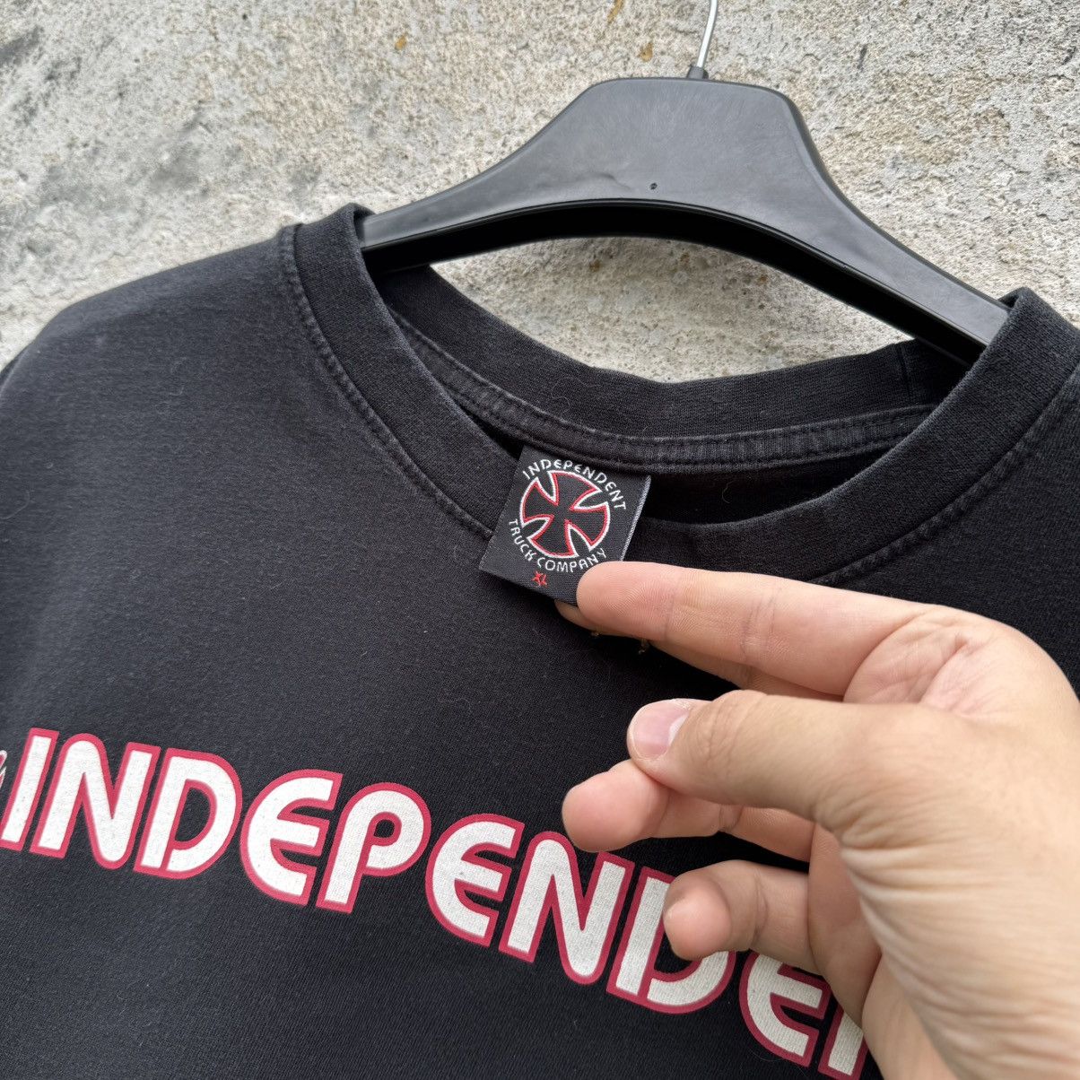 Independent Truck Co. 00s Independent Truck Co. Vintage Washed Skateboard Tee Size US XL / EU 56 / 4 - 7 Thumbnail